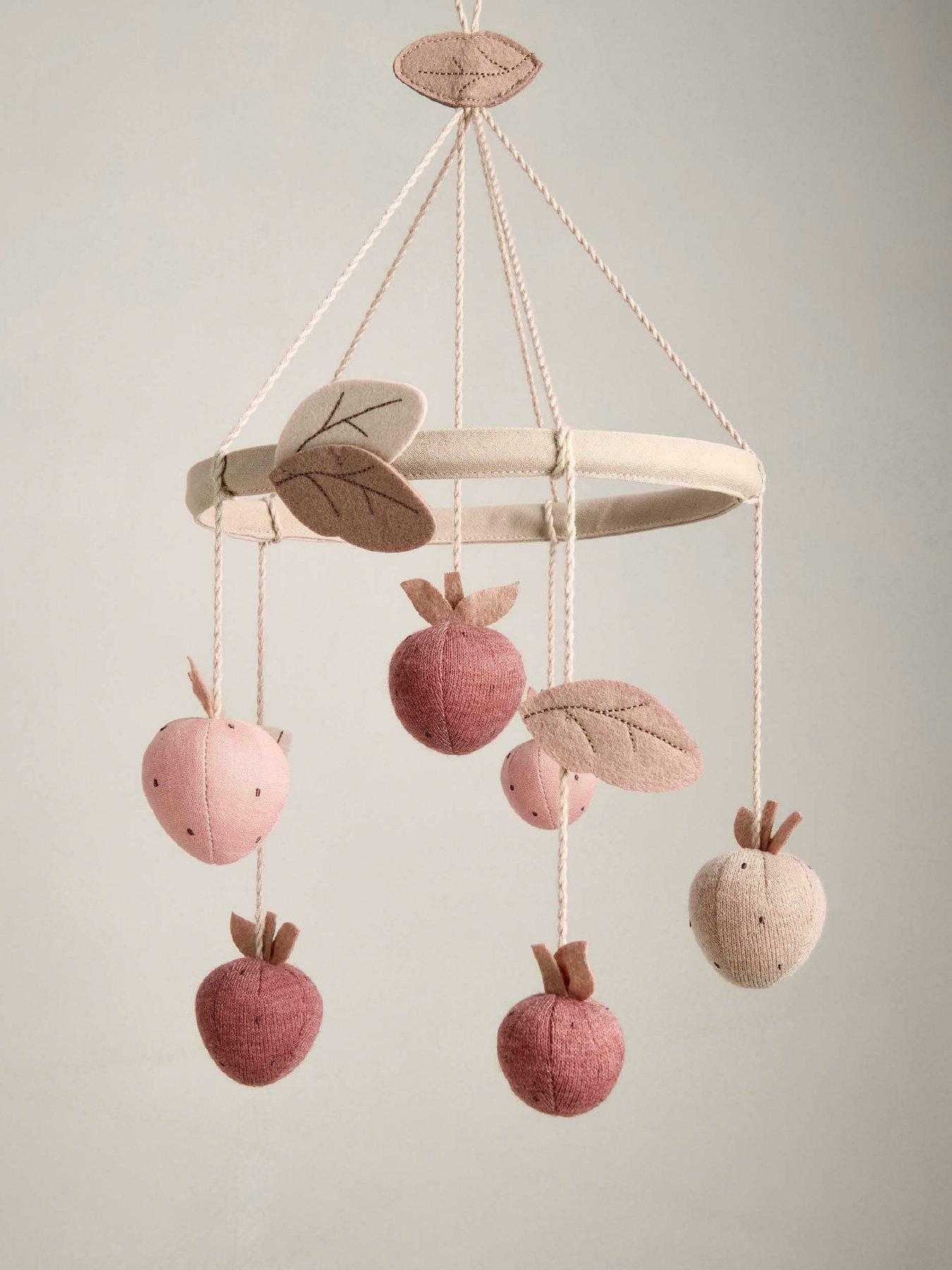 Image of Mamas & Papas Musical Mobile - Strawberry Wildflower