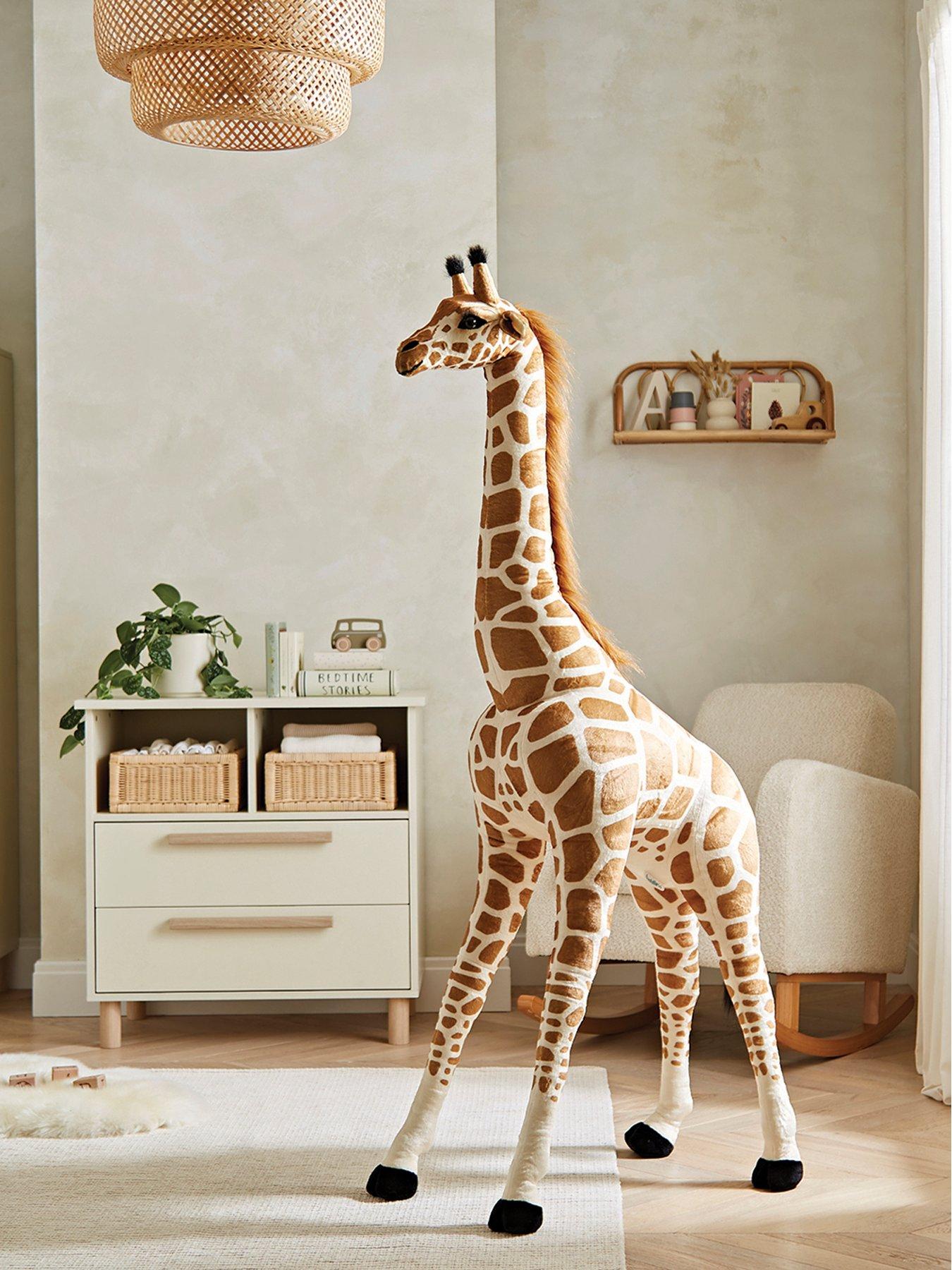 Image of CuddleCo Tall Standing Giraffe Stuffed Animal