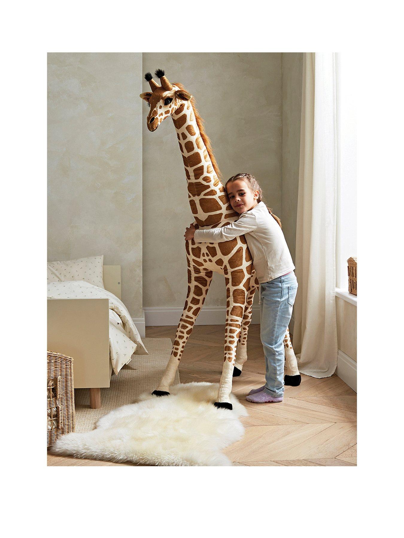 cuddleco-tall-standing-giraffe-stuffed-animalstillFront