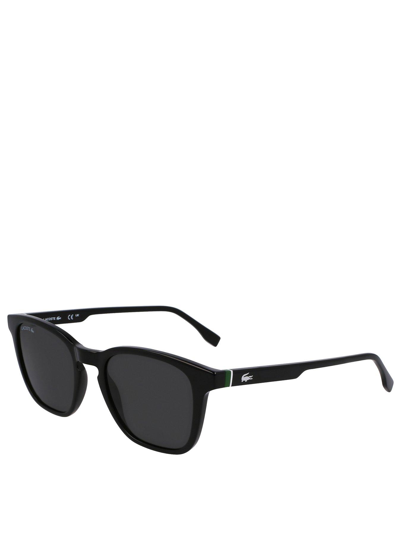 undefined L6040S Injected Square Sunglasses - Black