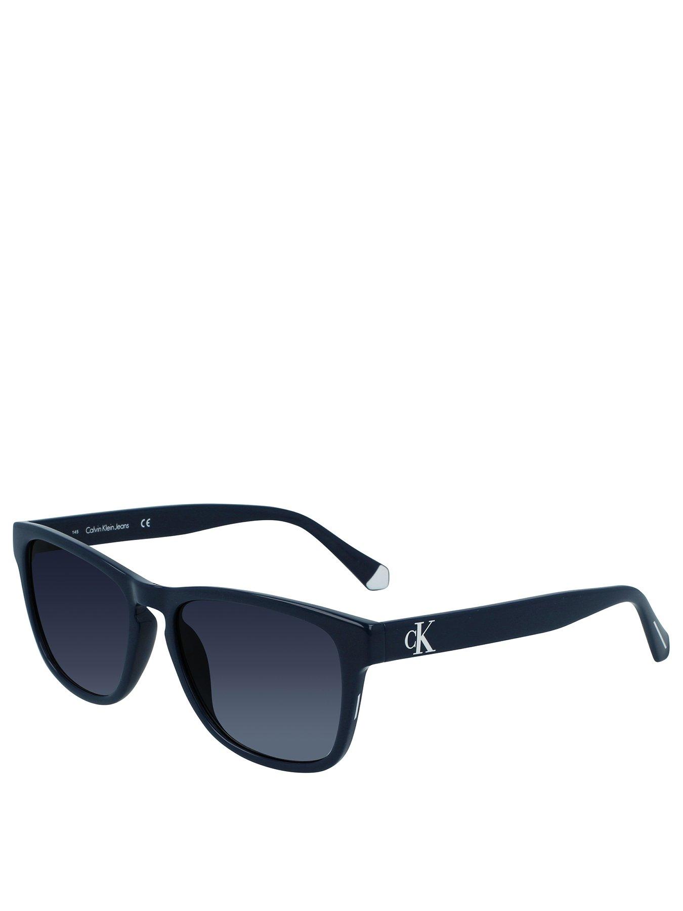 undefined Ckj Ckj21623S Injected Square Sunglasses - Blue