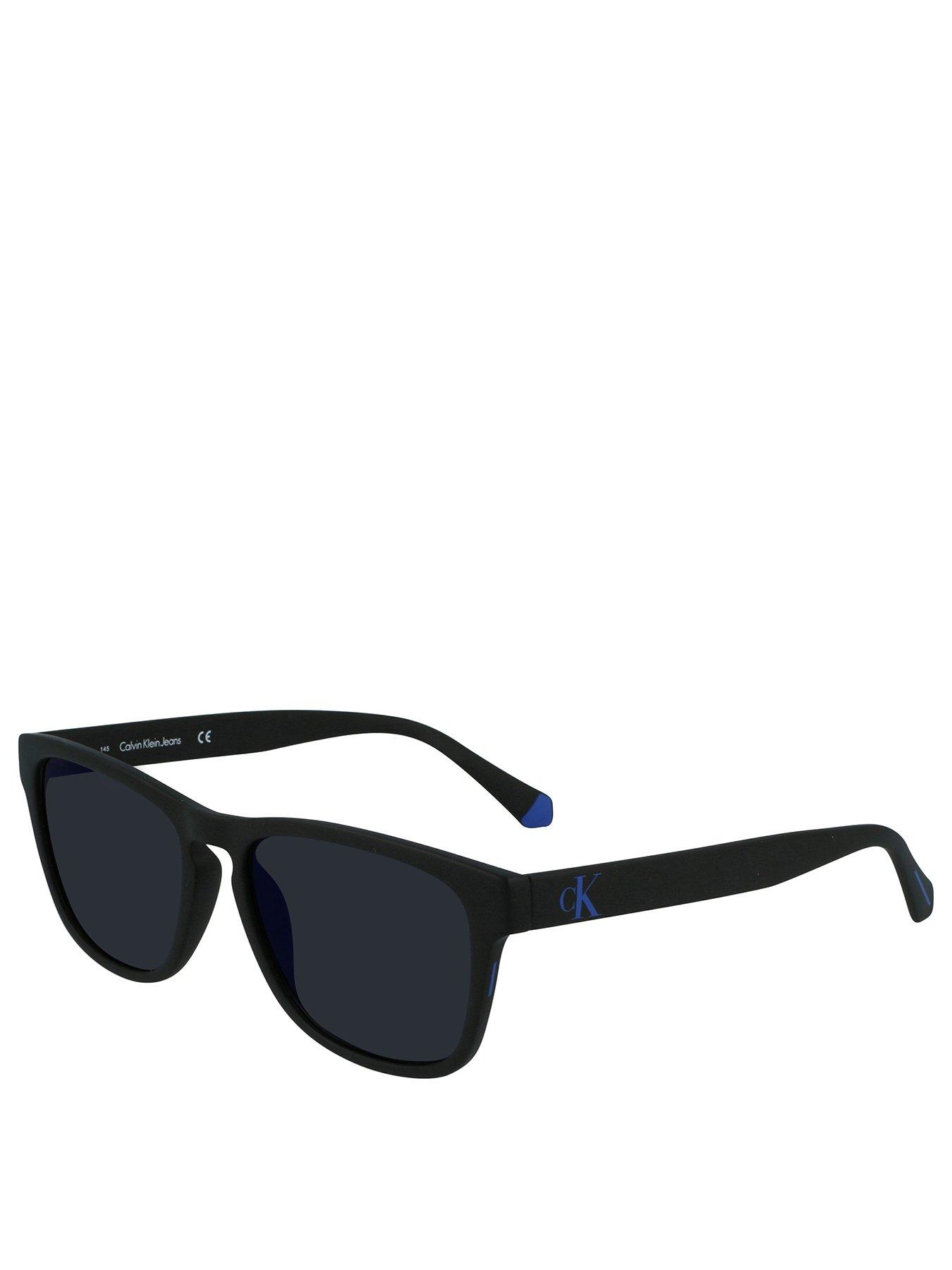 Image of Calvin Klein Jeans Ckj Ckj21623S Injected Square Sunglasses - Black