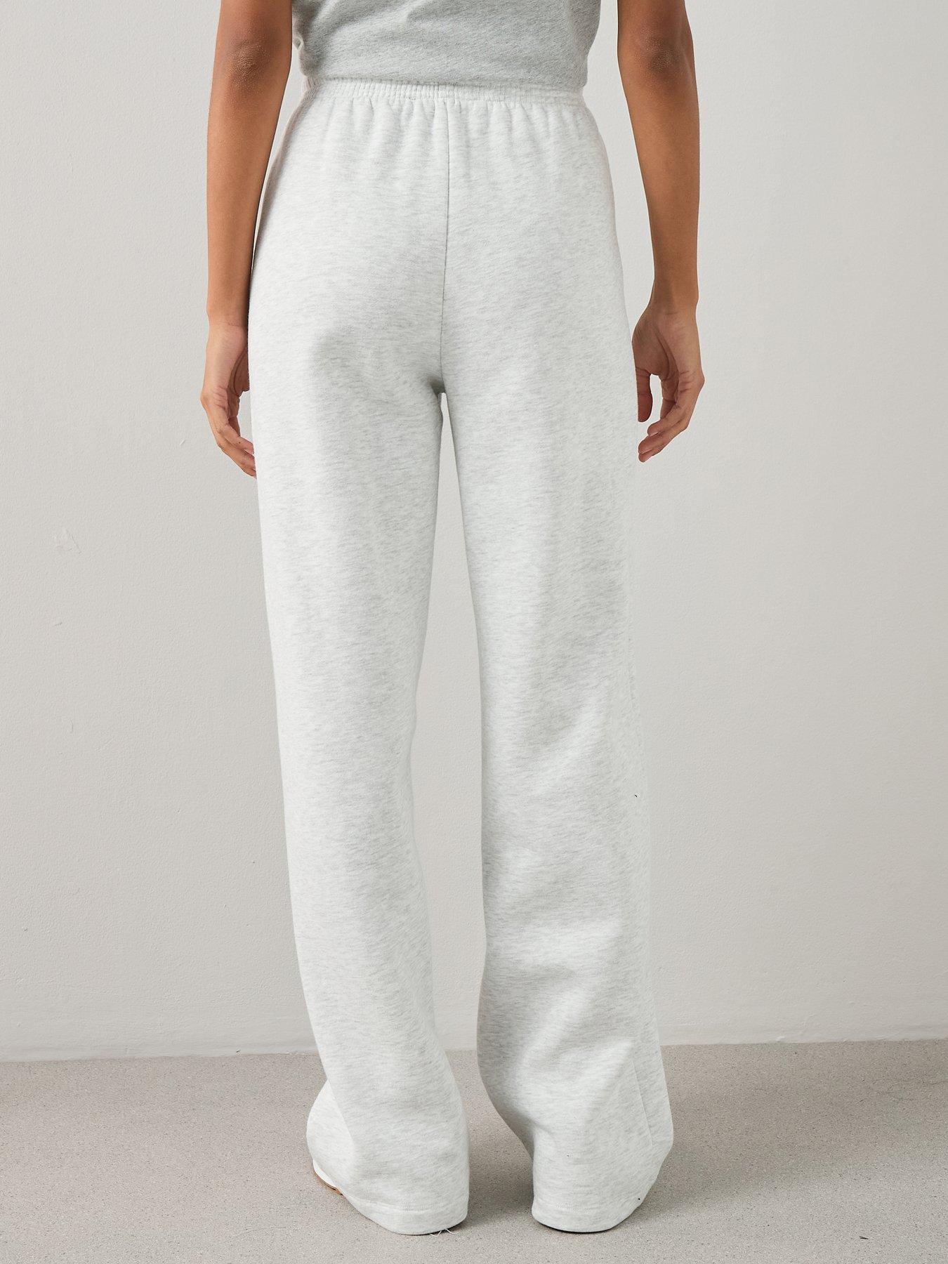 Image 2 of 6 of The Very Collection Wide Leg Relaxed Joggers - Grey