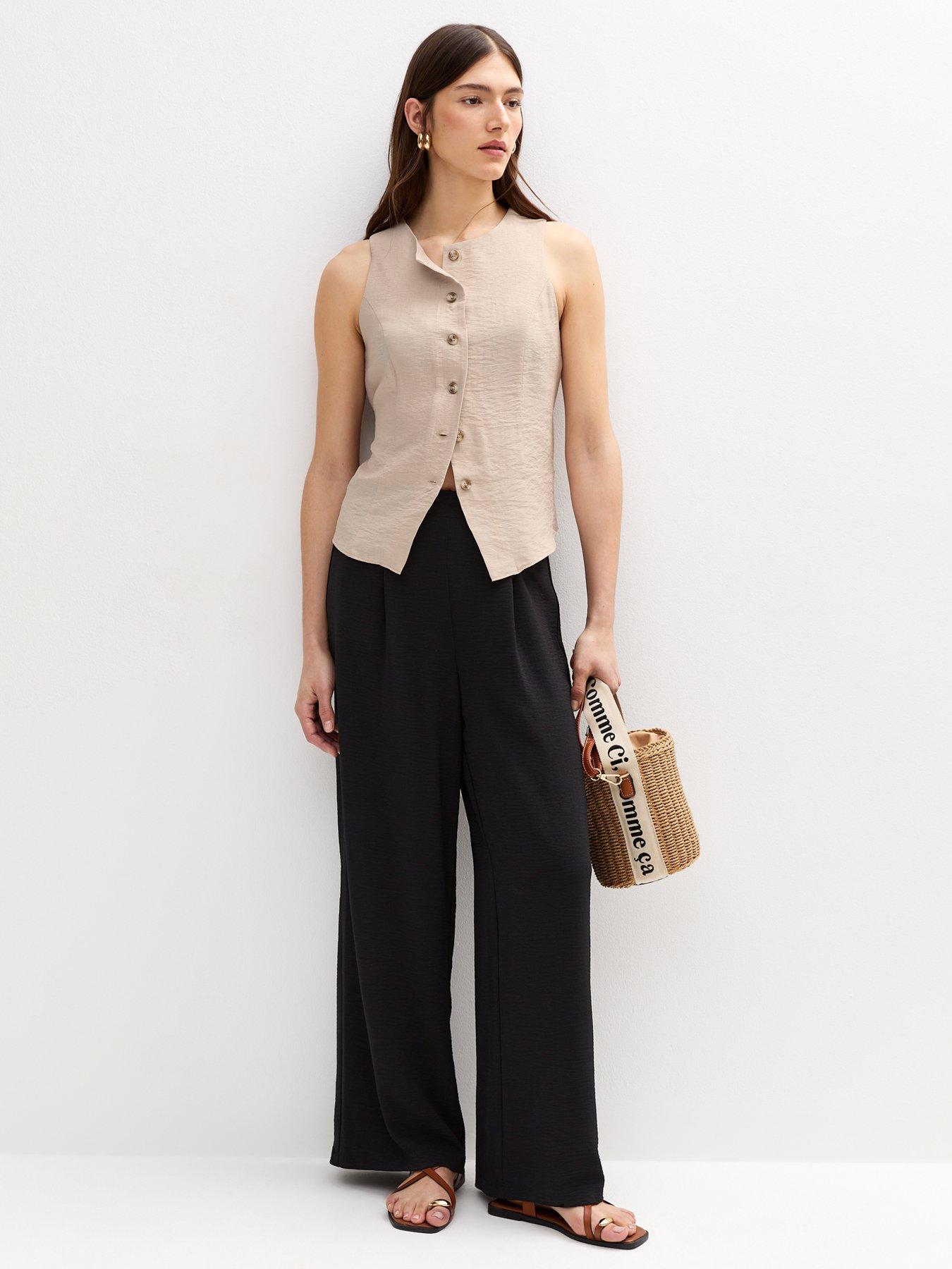 new-look-stone-sleeveless-crew-neck-waistcoatdetail