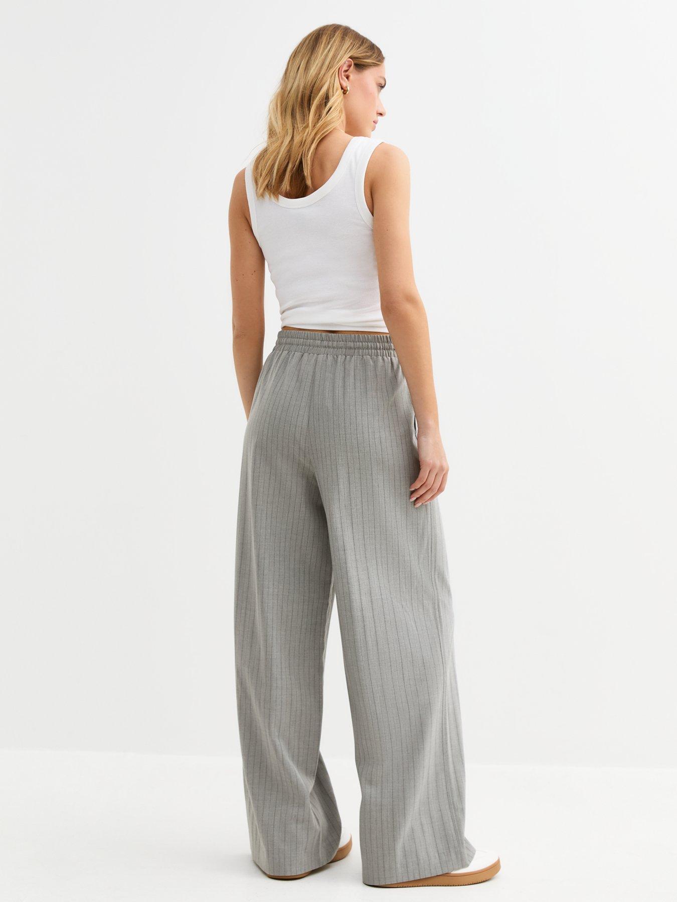new-look-grey-striped-drawstring-waist-trousersstillFront