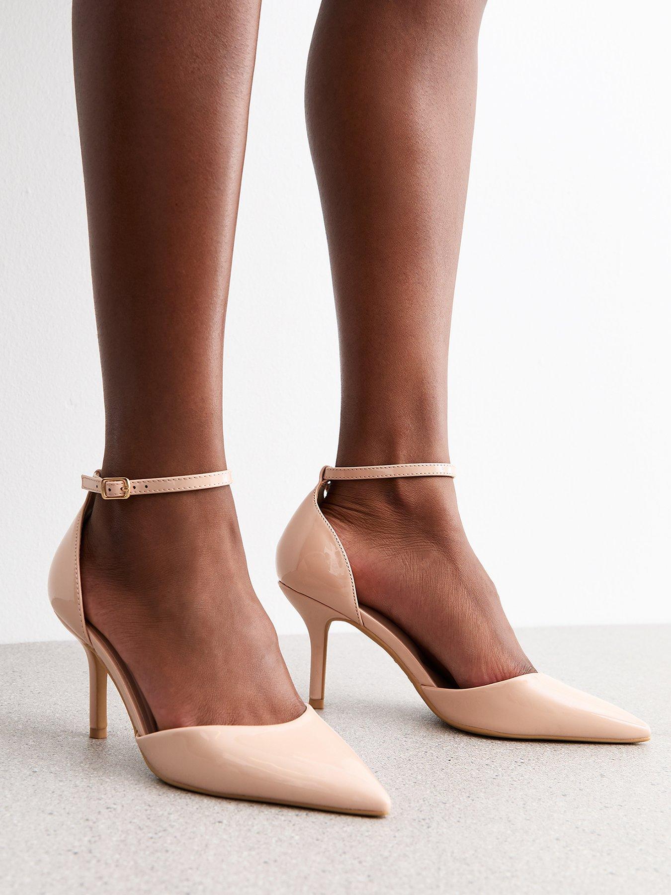 new-look-oatmeal-2-part-stiletto-heel-pointed-toe-pumpsoutfit