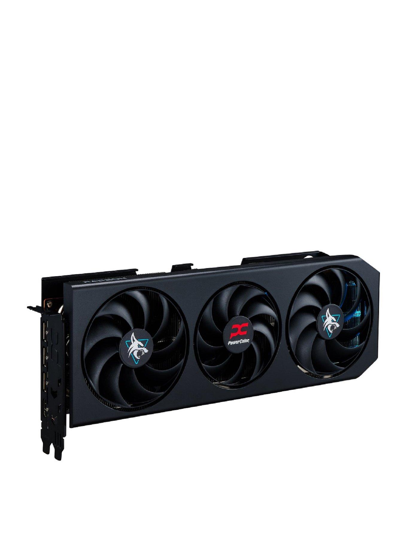 Image 2 of 5 of PowerColor HellHound AMD Radeon RX 9070 XT 16Gb GDDR6 PCIe 5.0 Overclocked Graphics Card