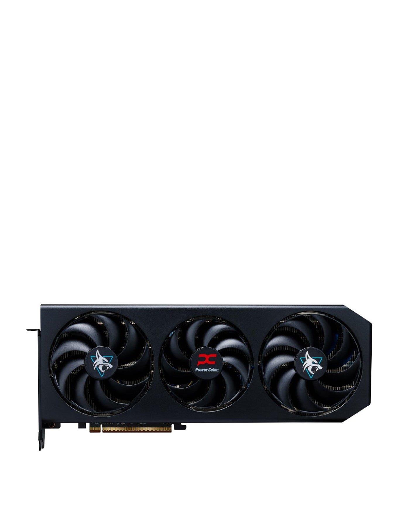 Image 3 of 5 of PowerColor HellHound AMD Radeon RX 9070 XT 16Gb GDDR6 PCIe 5.0 Overclocked Graphics Card