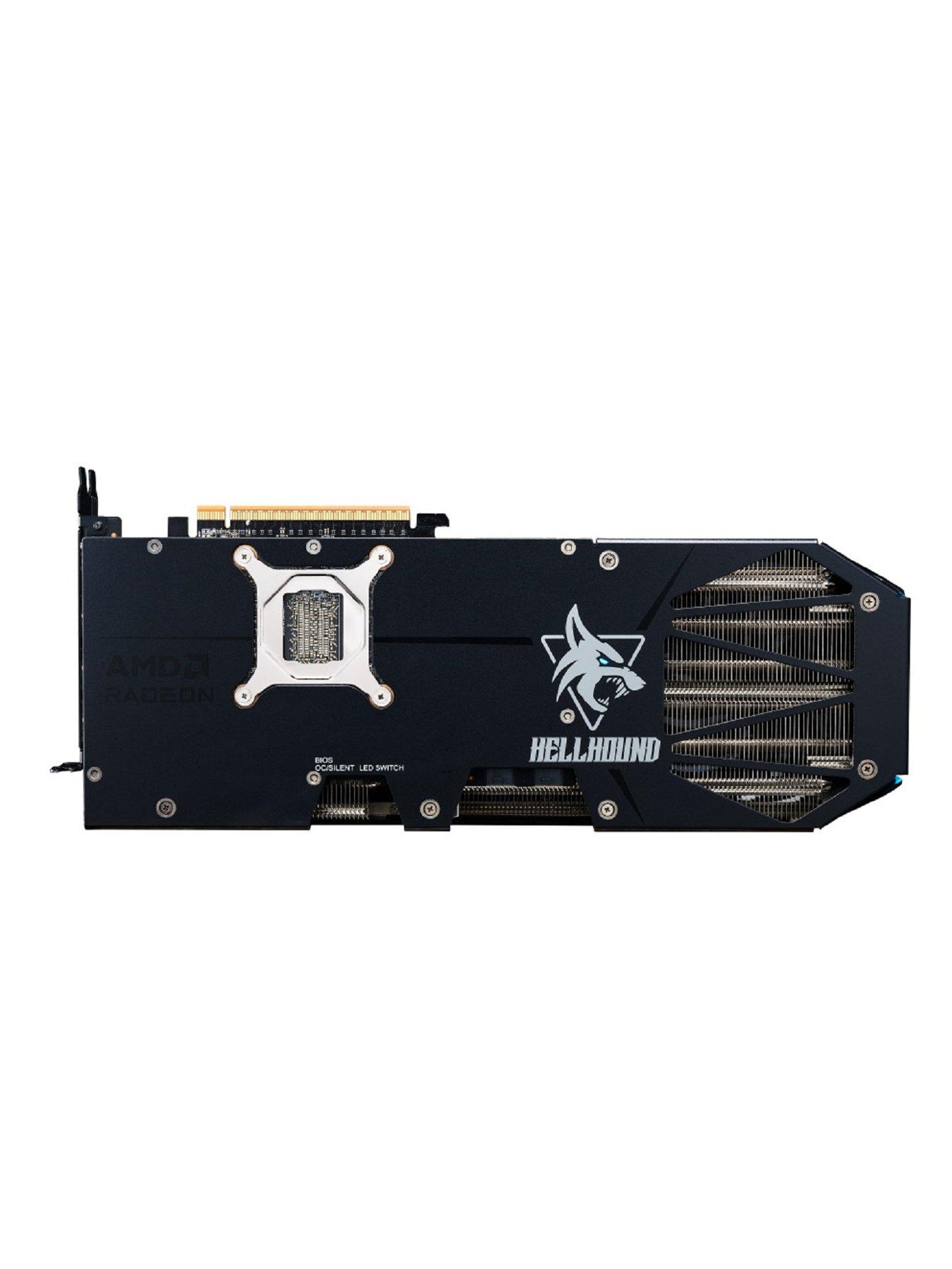 Image 4 of 5 of PowerColor HellHound AMD Radeon RX 9070 XT 16Gb GDDR6 PCIe 5.0 Overclocked Graphics Card