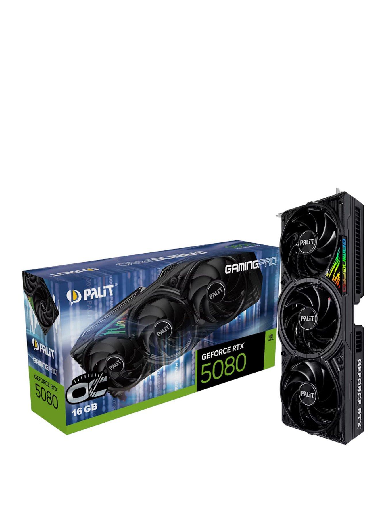 Image of Palit Gaming Pro OC RTX 5080 16GB Graphics Card (16GB GDDR7/PCI Express 5.0/2700MHz/30000MHz)