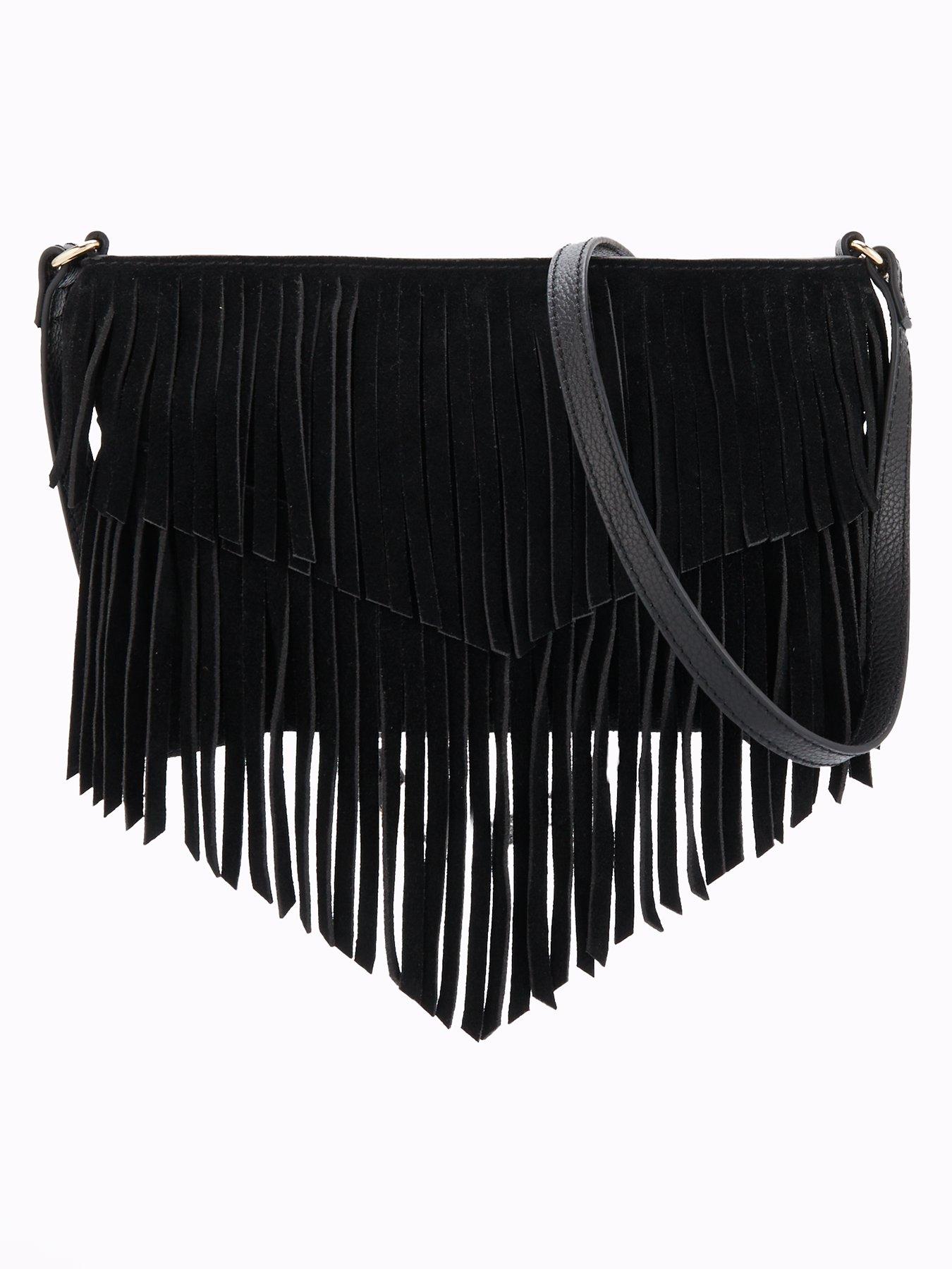 accessorize-suede-fringe-cross-body-bag-blackoutfit
