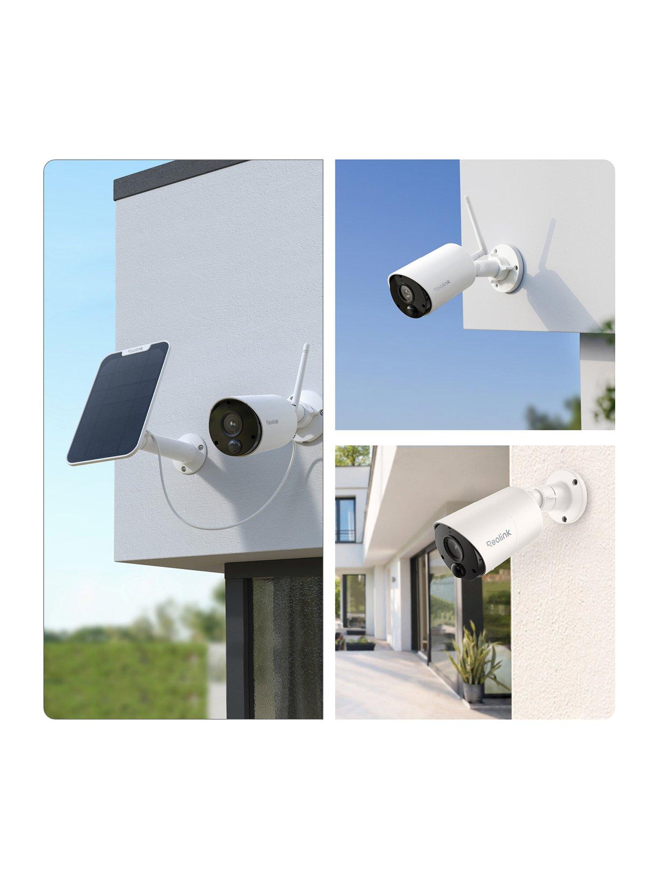 Image 2 of 6 of Reolink Reolink 3MP Wi-Fi Battery Security Camera for Outdoors, Smart Detection, No Monthly Fees, Argus Series B320+Solar Panel + 64GB SD Card