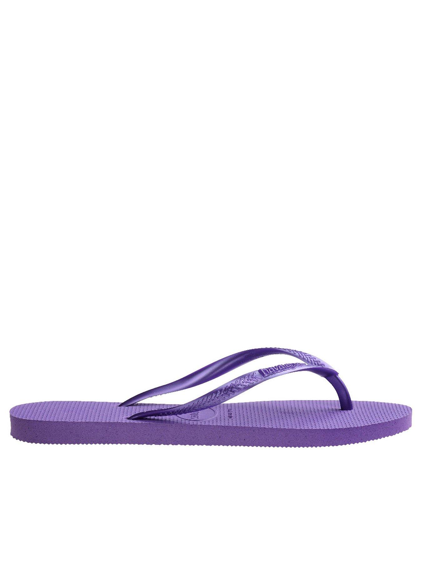Image 3 of 6 of Havaianas Slim Flip Flop - Purple