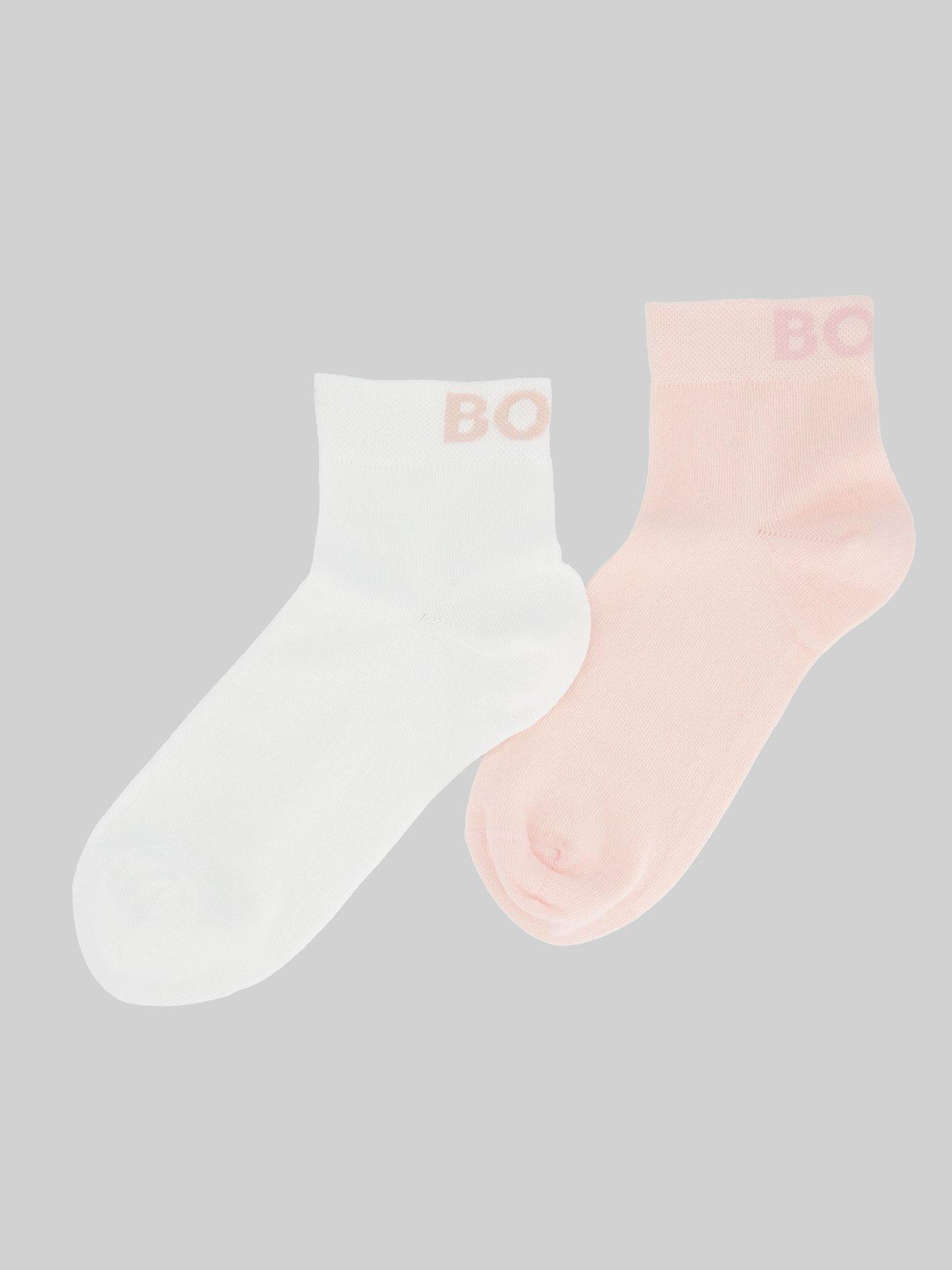 Image 1 of 3 of BOSS 2 Pack Logo Socks - Multi