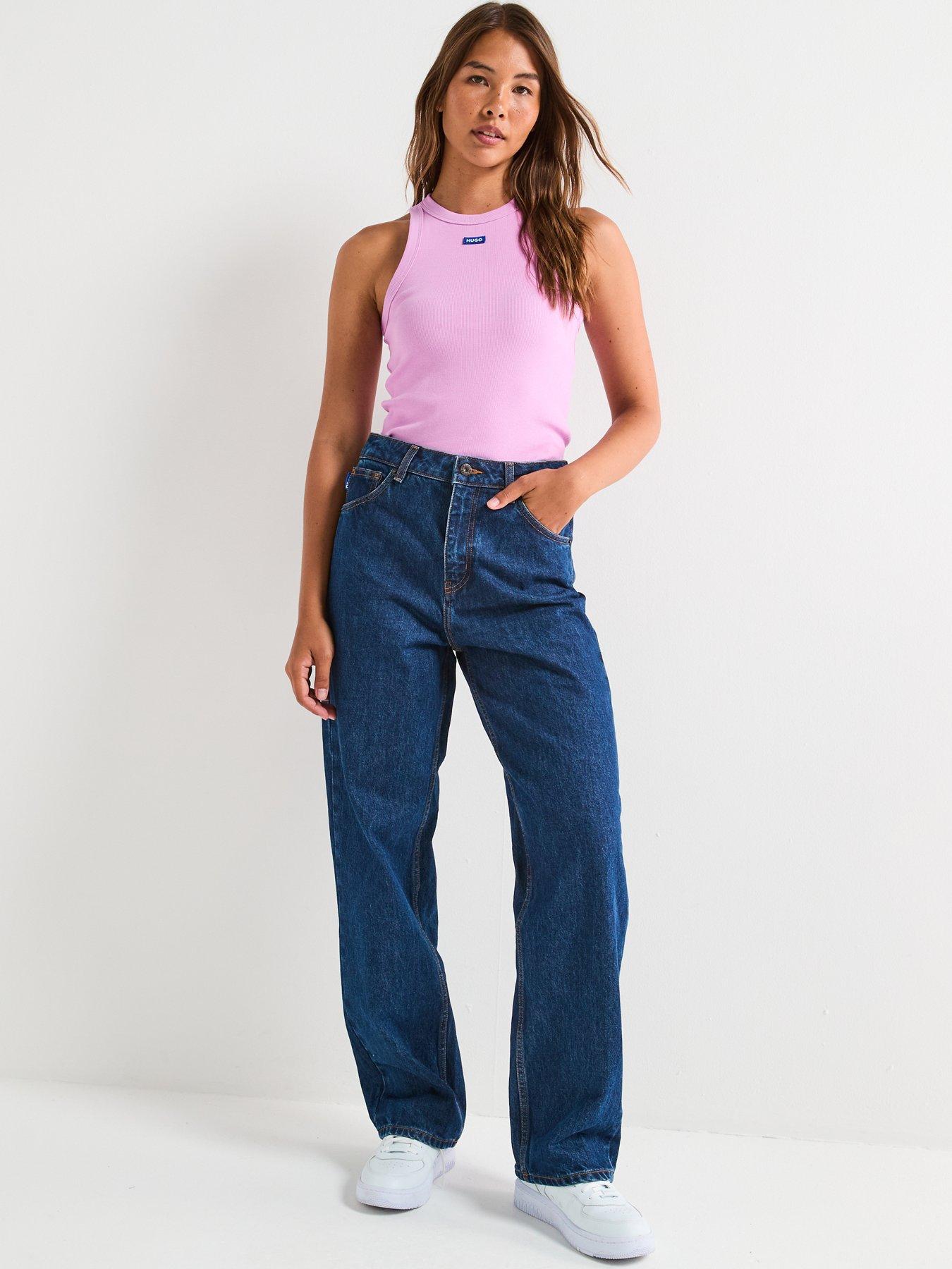 hugo-easy-tank-top-pinkback