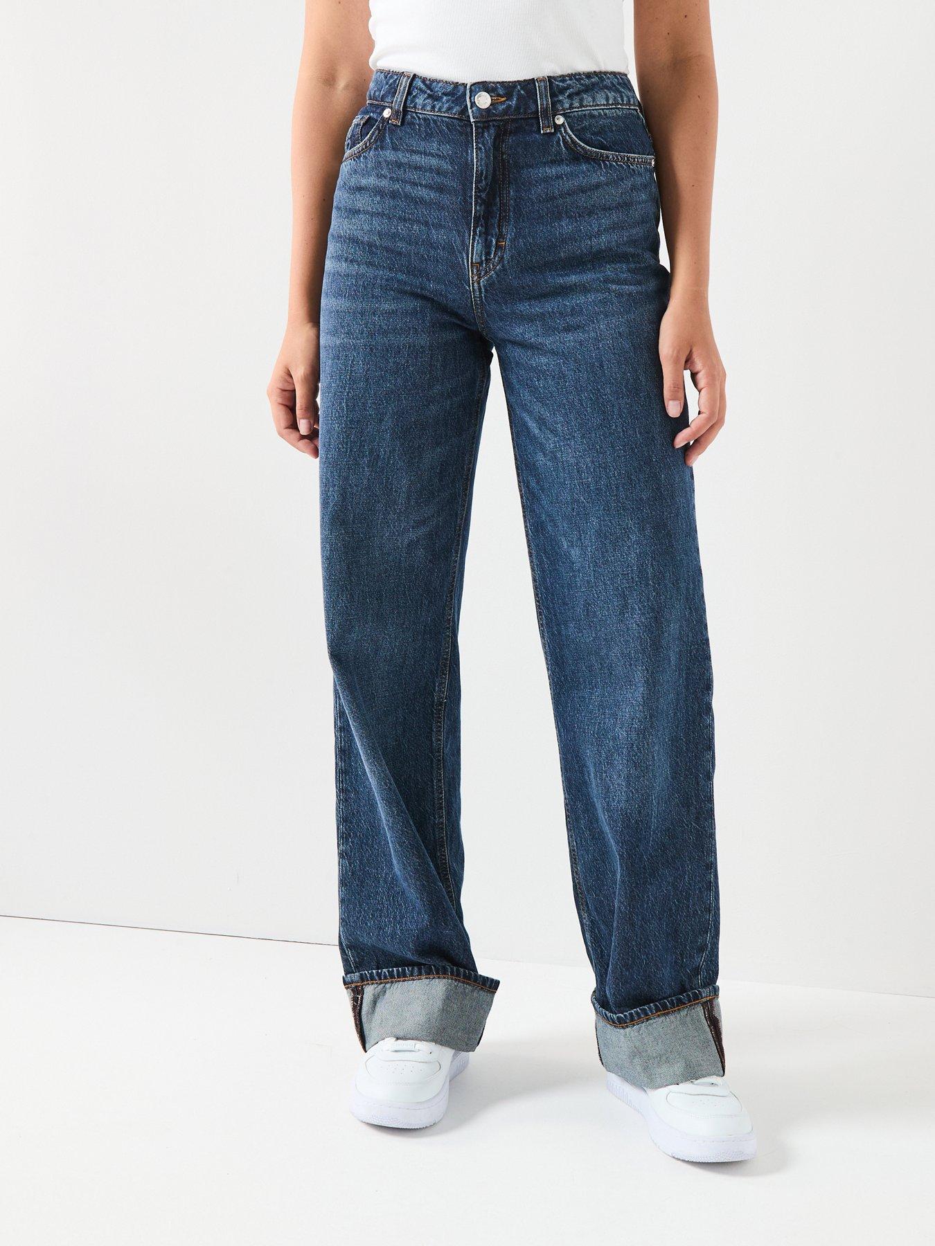 HUGO Gealena Cuff Jean - Blue