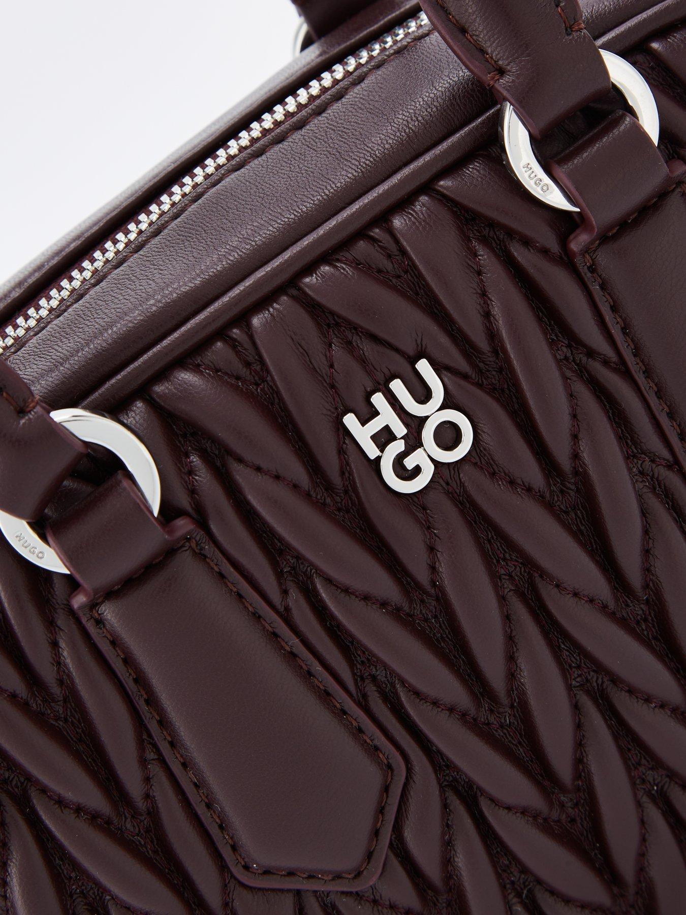 hugo-chris-top-handel-bag-brownoutfit