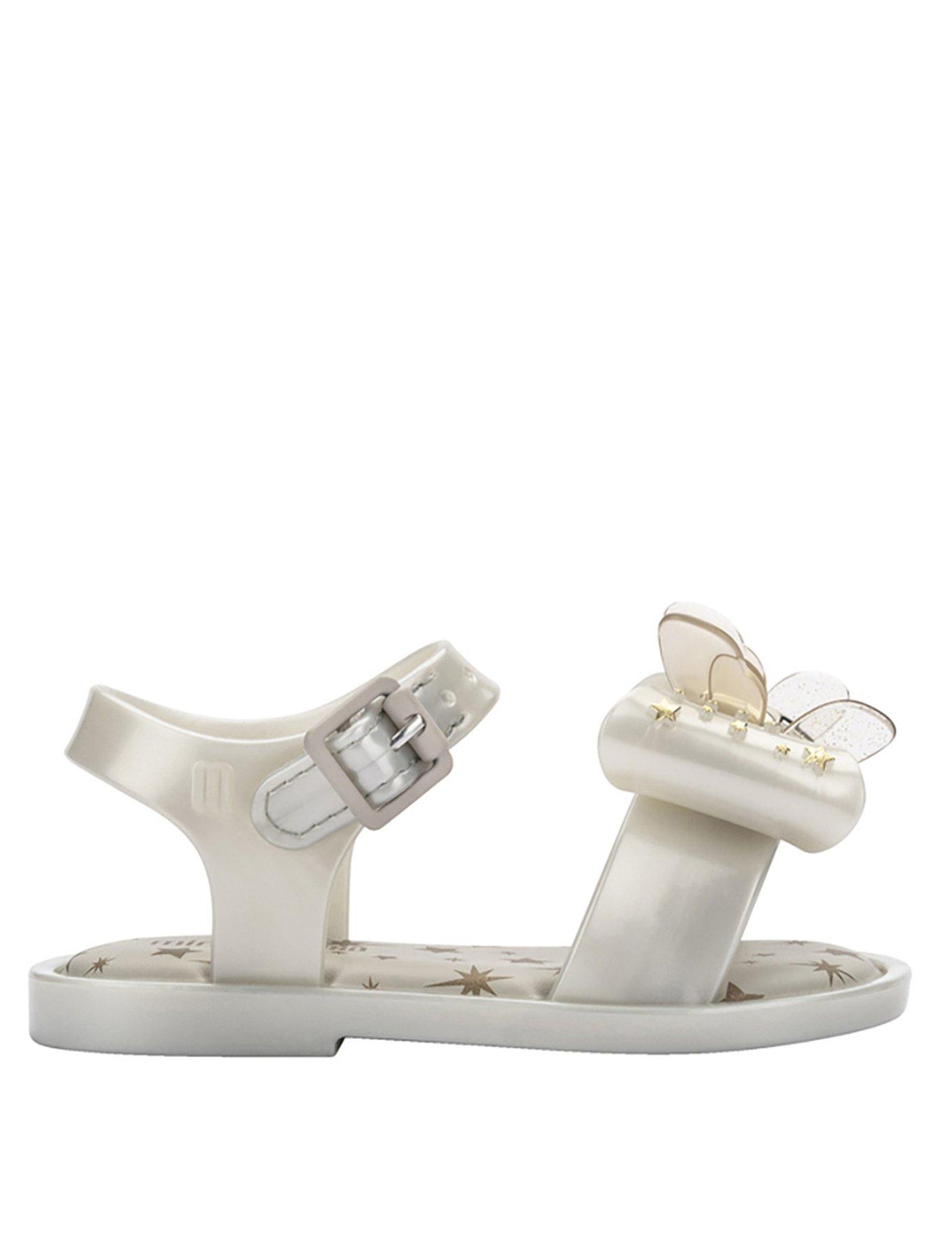 Image 2 of 2 of Mini Melissa Toddler Mar Jelly Star Sandals - Beige