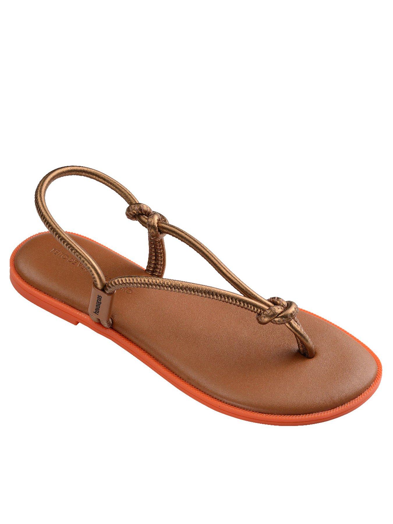 Image of Havaianas Una Acai Sandal - Rust