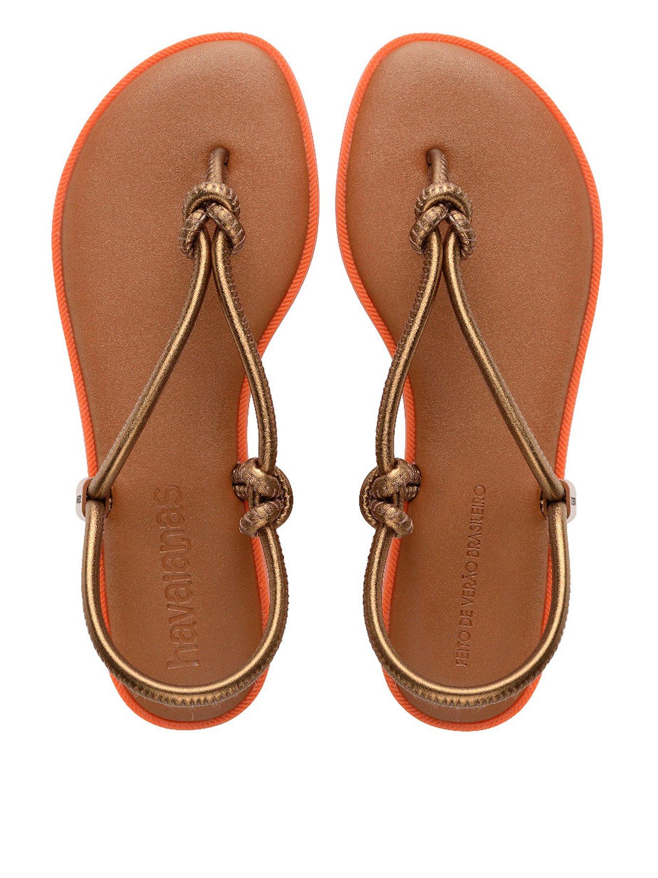 Havaianas Una Acai Sandal - Rust