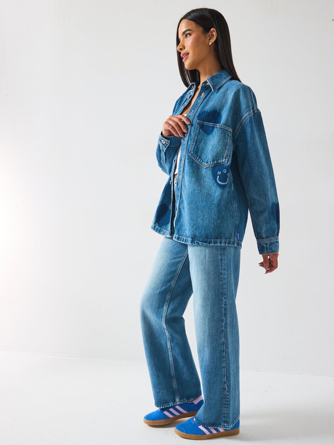 hugo-garesa-heart-denim-shirt-blueoutfit