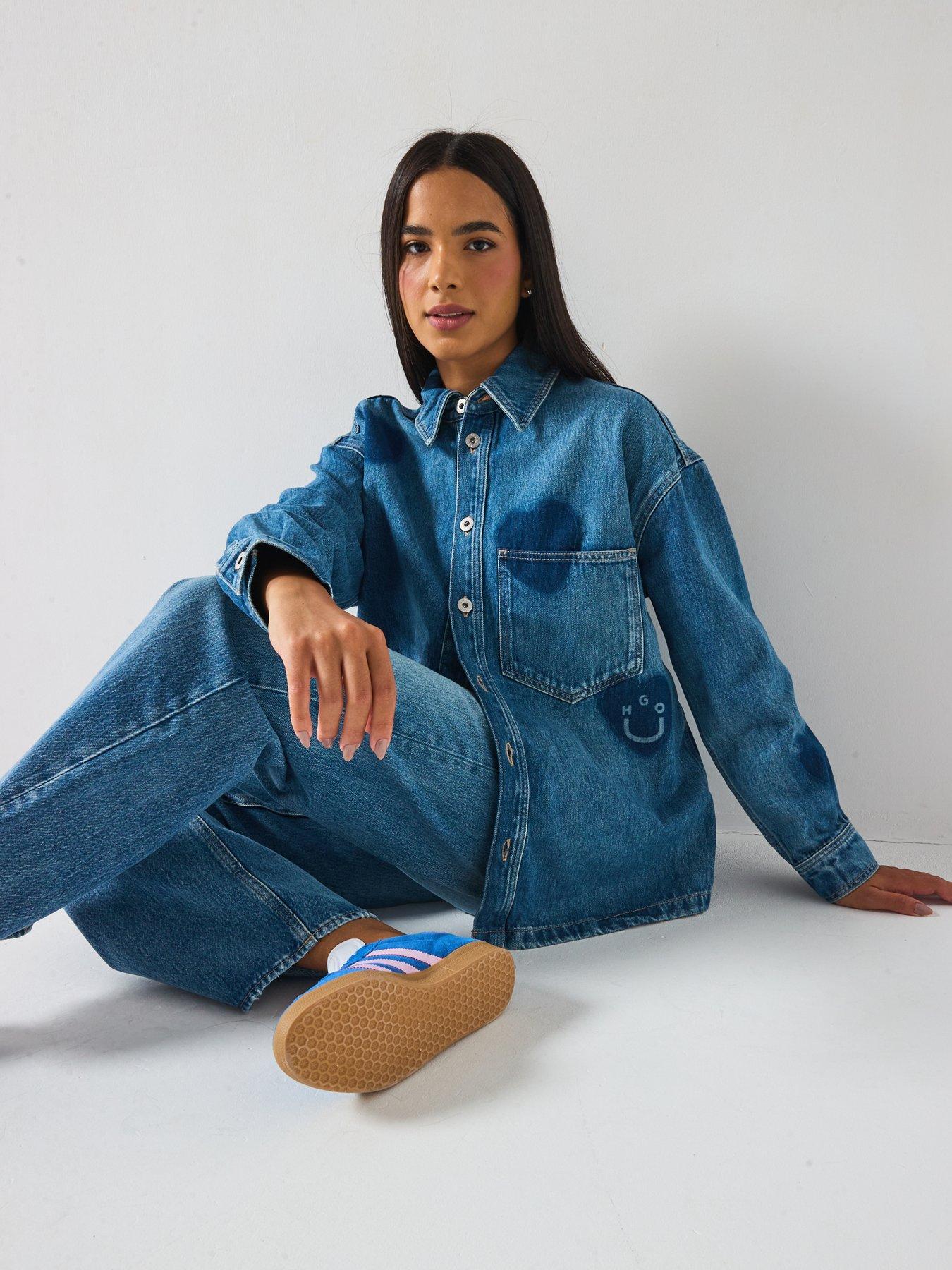 hugo-garesa-heart-denim-shirt-bluedetail