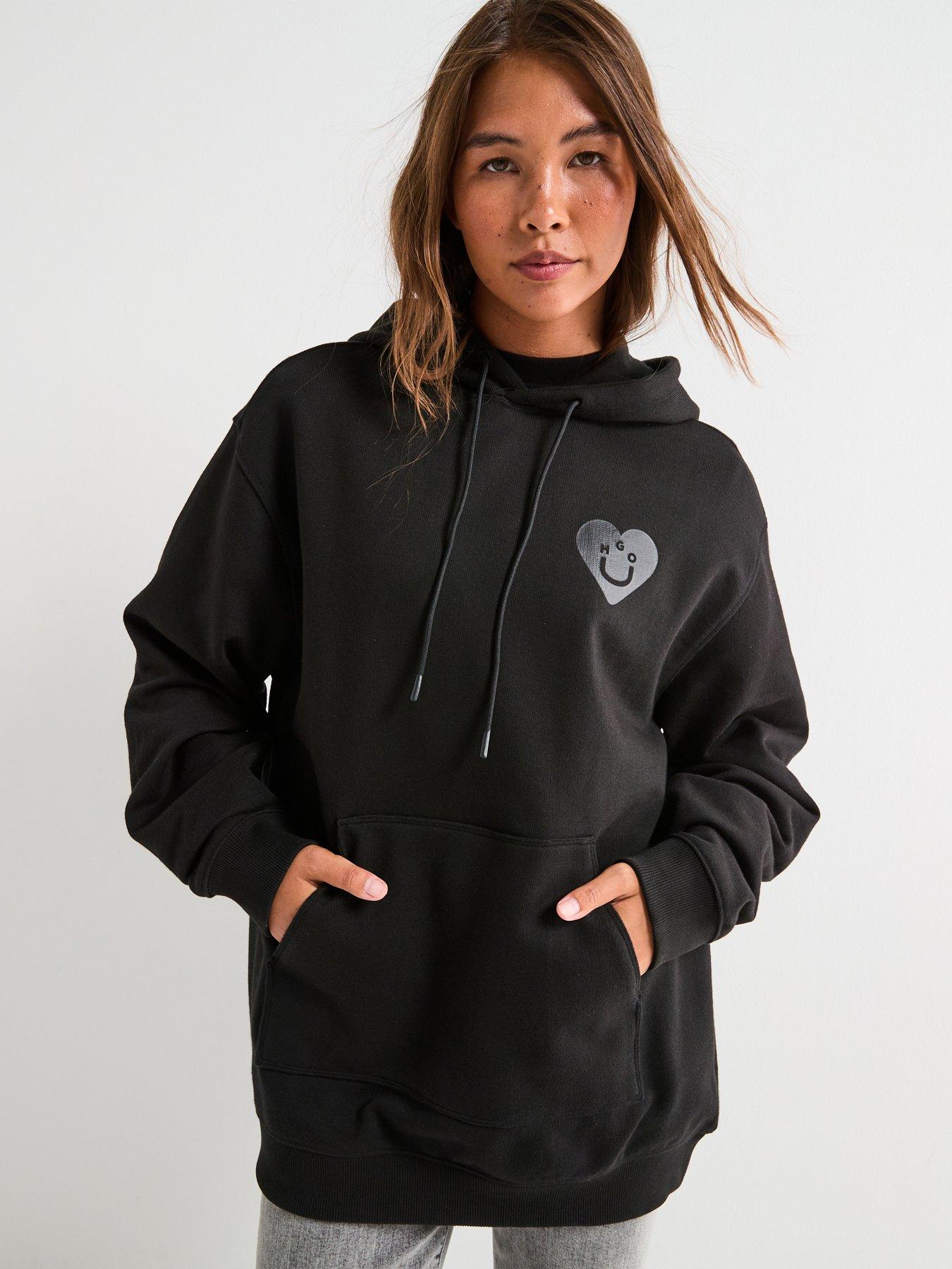 HUGO Dejandra Hoodie - Black