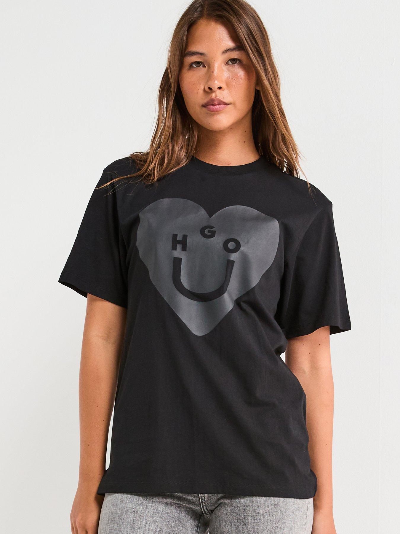 HUGO Vintage T-Shirt - Black