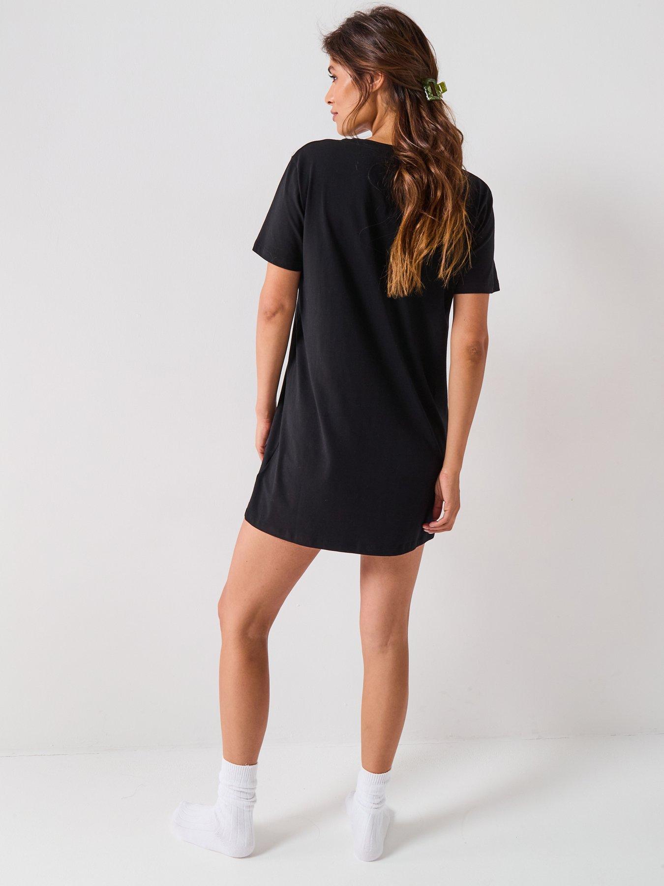 Image 2 of 6 of BOSS Nightdress - Black