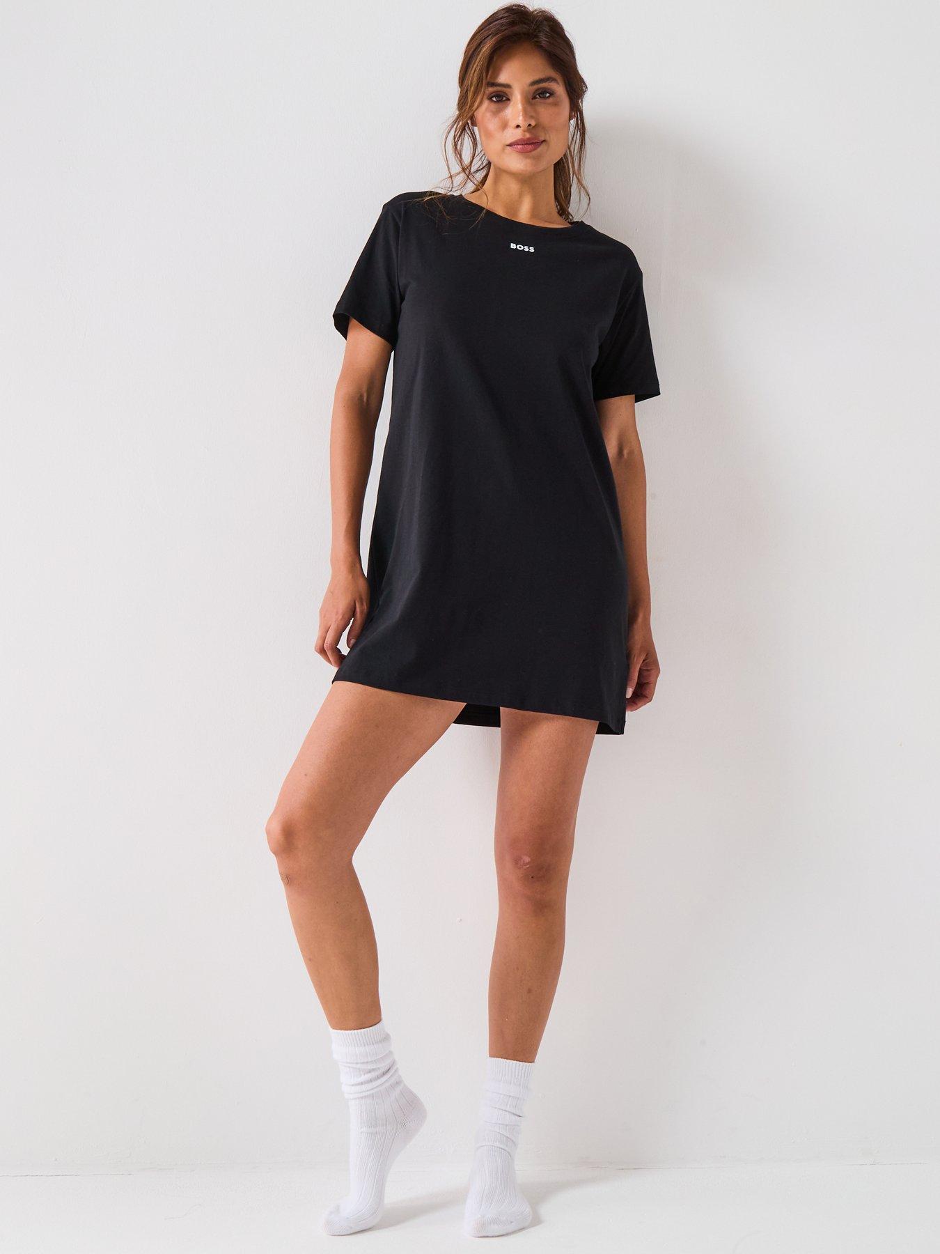Image 5 of 6 of BOSS Nightdress - Black