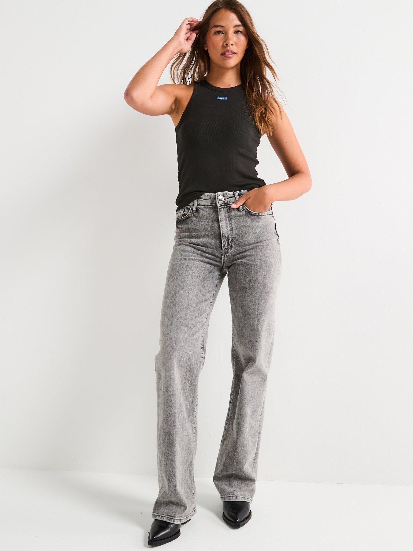 Image 3 of 6 of HUGO Easy Tank Top - Black
