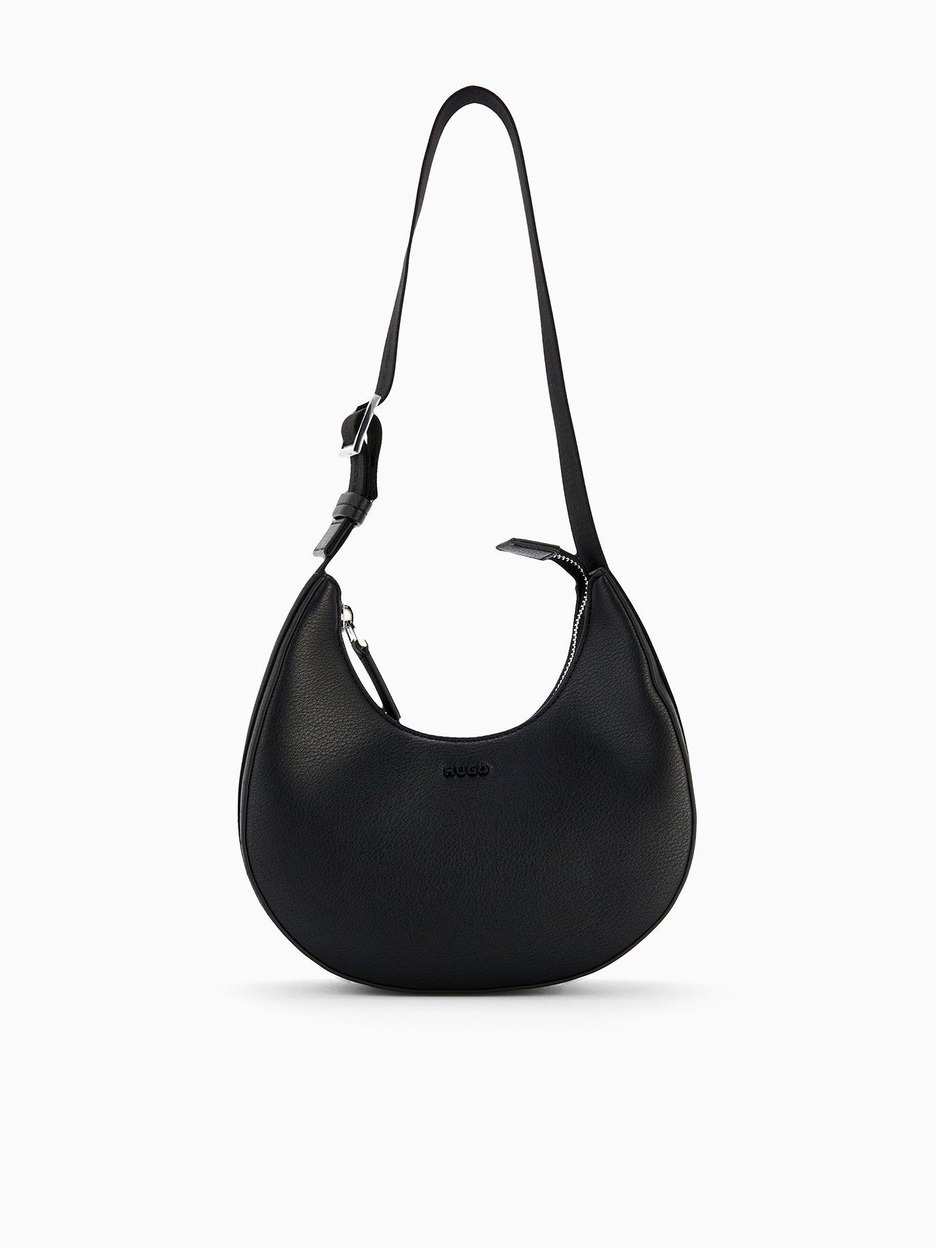 HUGO Small Hobo Bag - Black