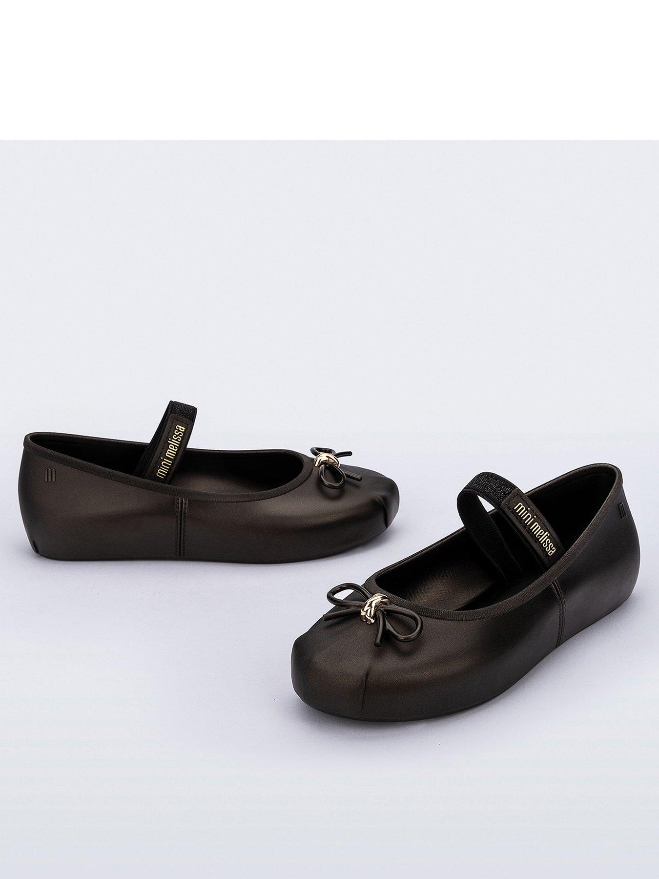 Image 3 of 5 of Mini Melissa Junior Sophie Ballerina Shoe - Black