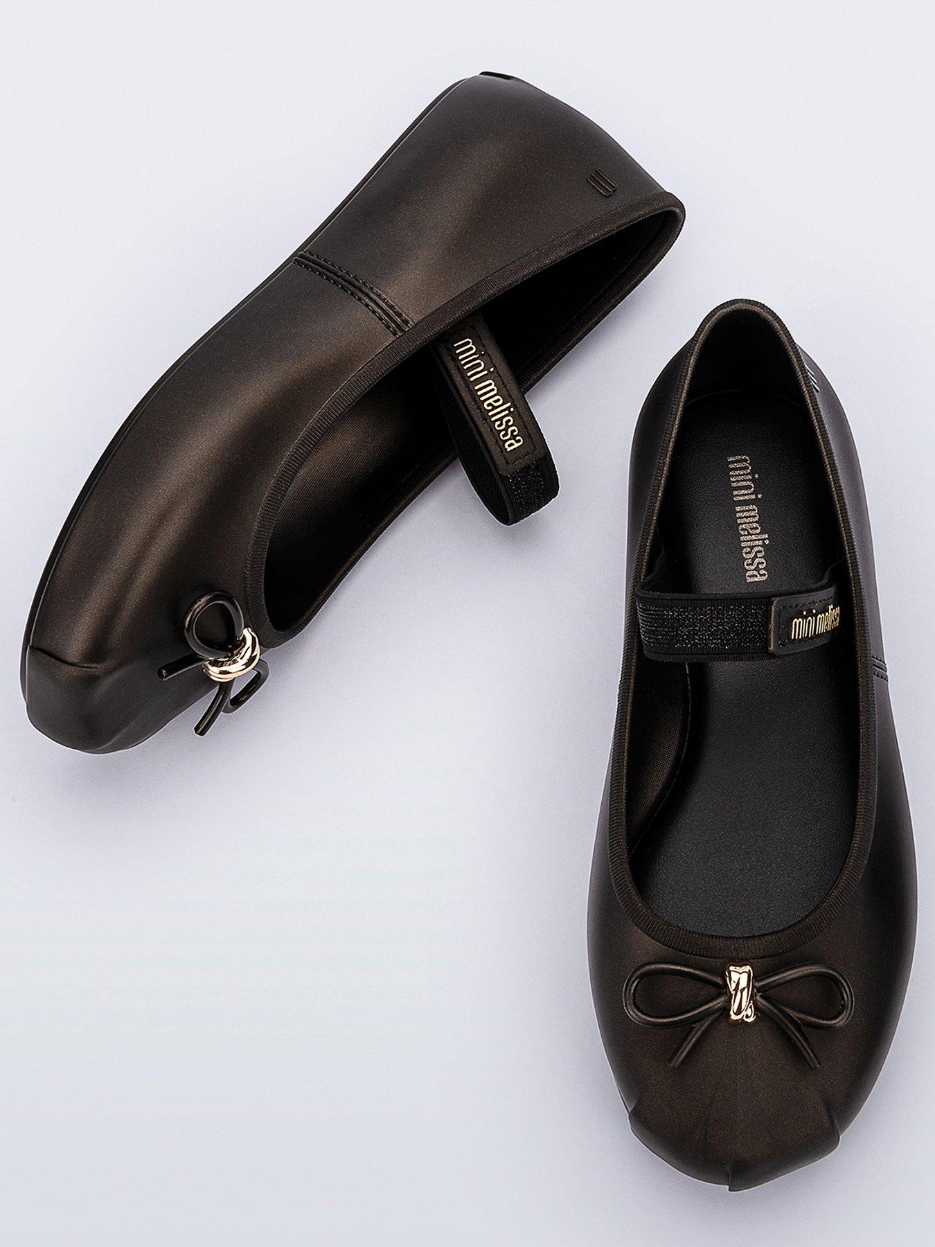 Image 4 of 5 of Mini Melissa Junior Sophie Ballerina Shoe - Black