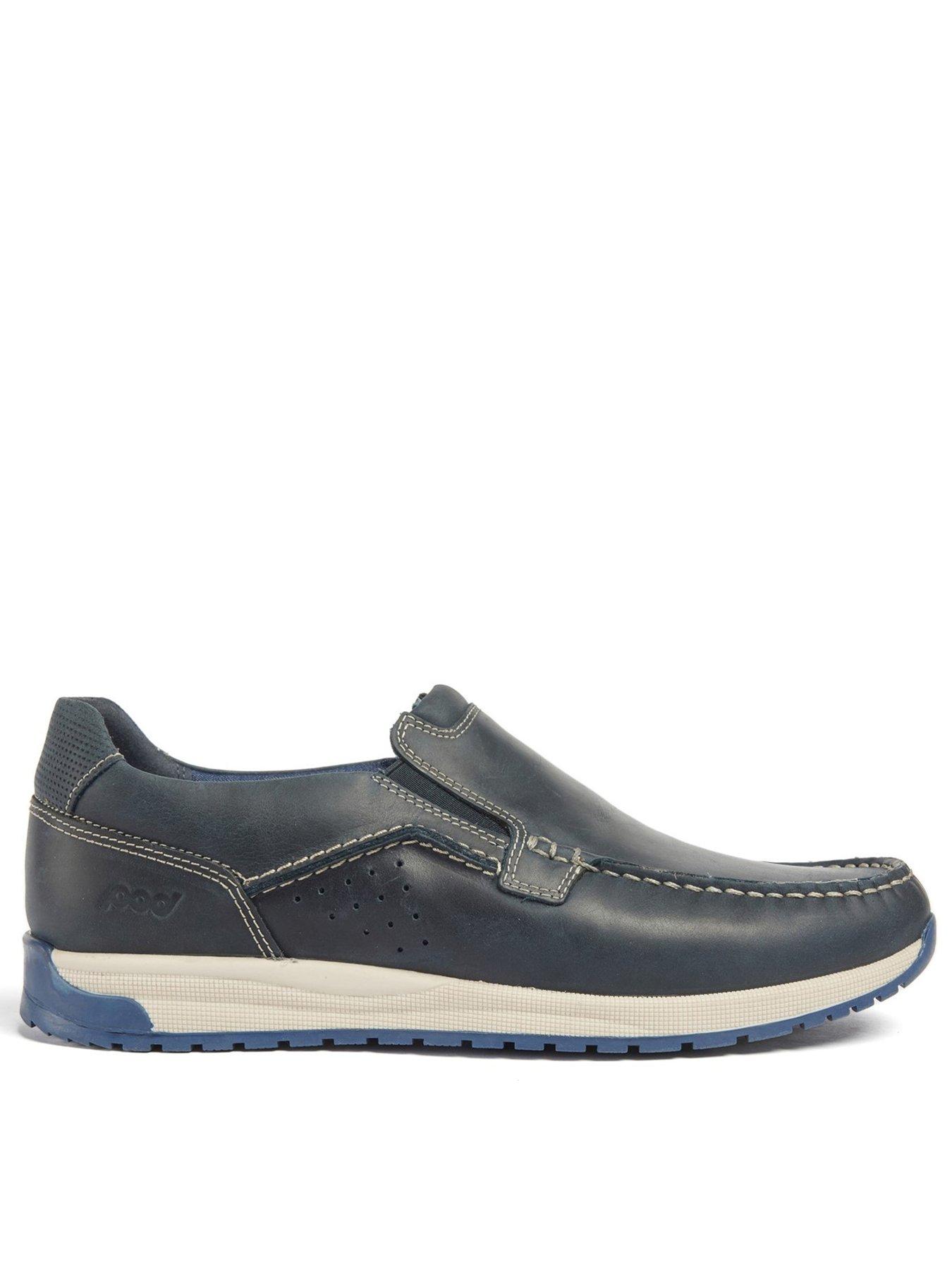 undefined Pod Sean Leather Slip-on Boat Shoe