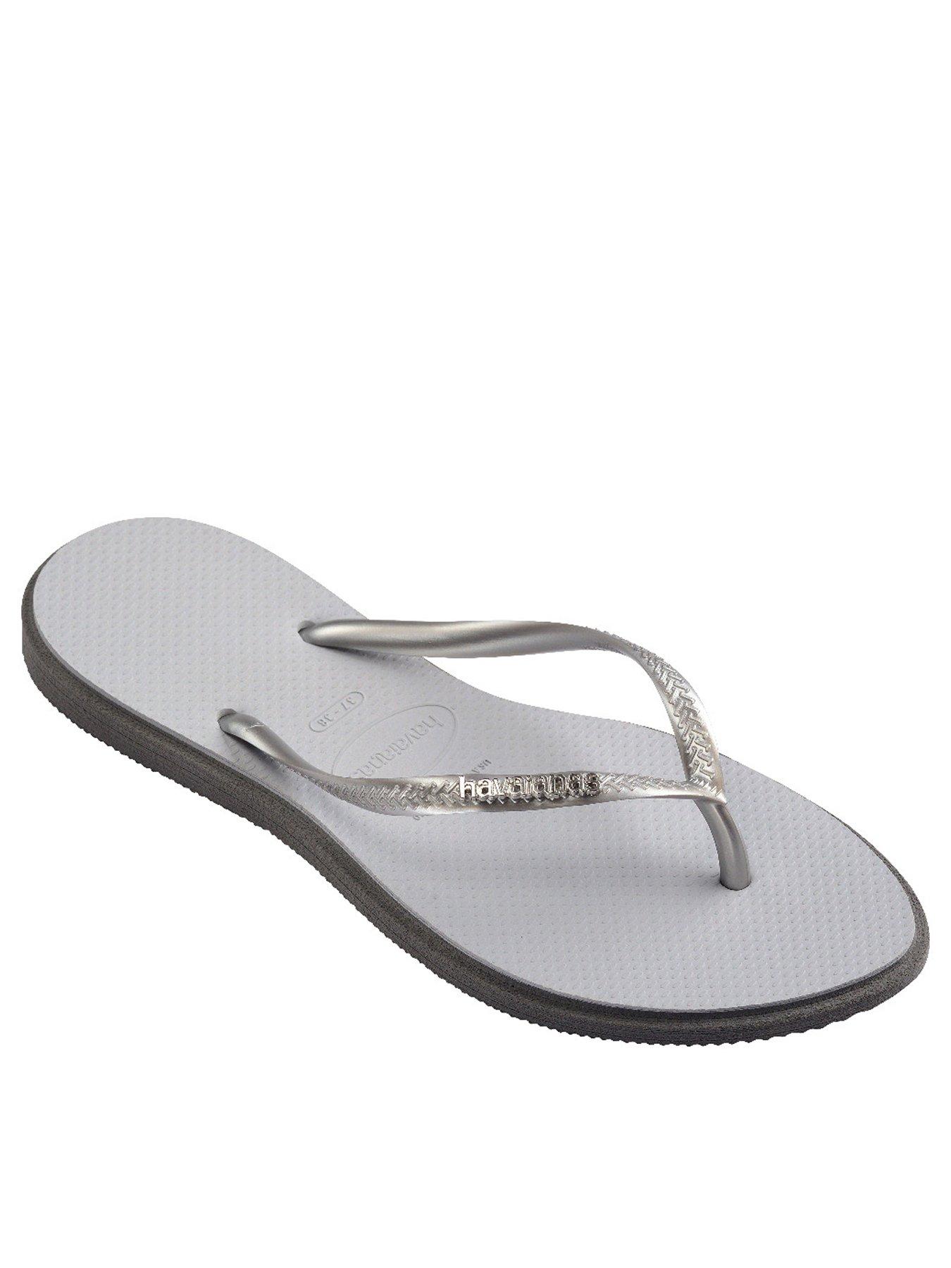 havaianas-slim-point-flip-flops-greystillFront