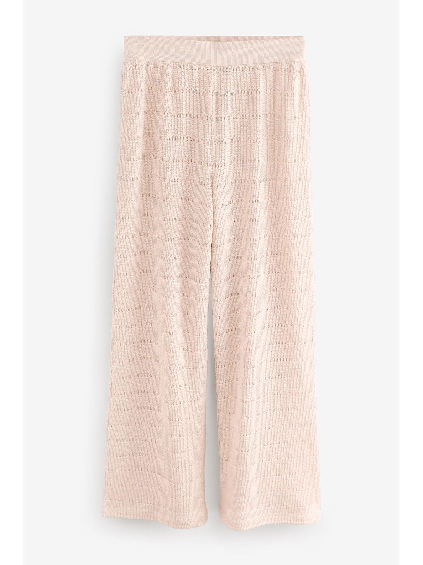 Image 3 of 5 of B By Ted Baker Button Through Knitted Pyjamas - Cream