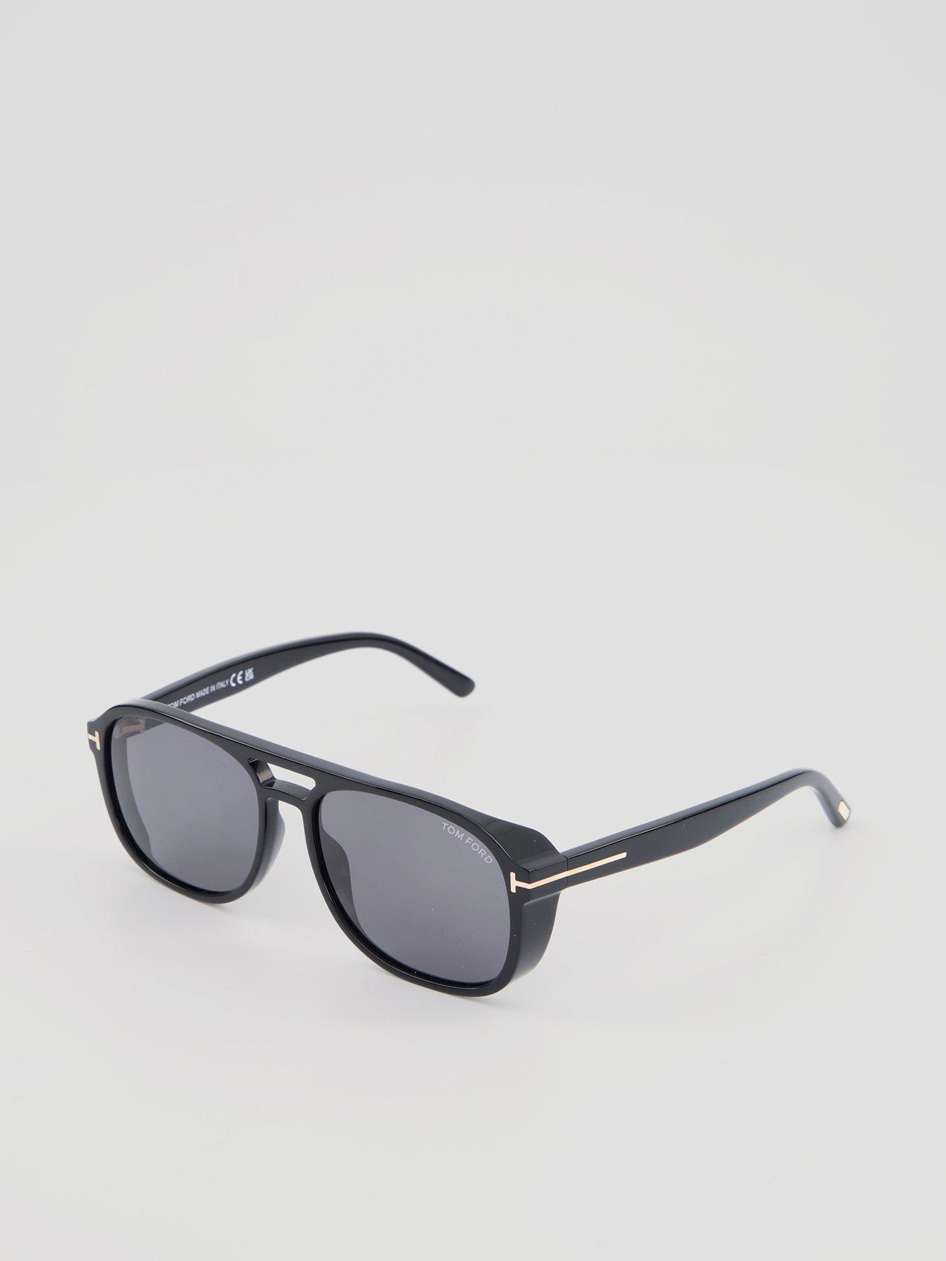 Tom Ford Tom Ford Rosco Navigator Sunglasses-Black