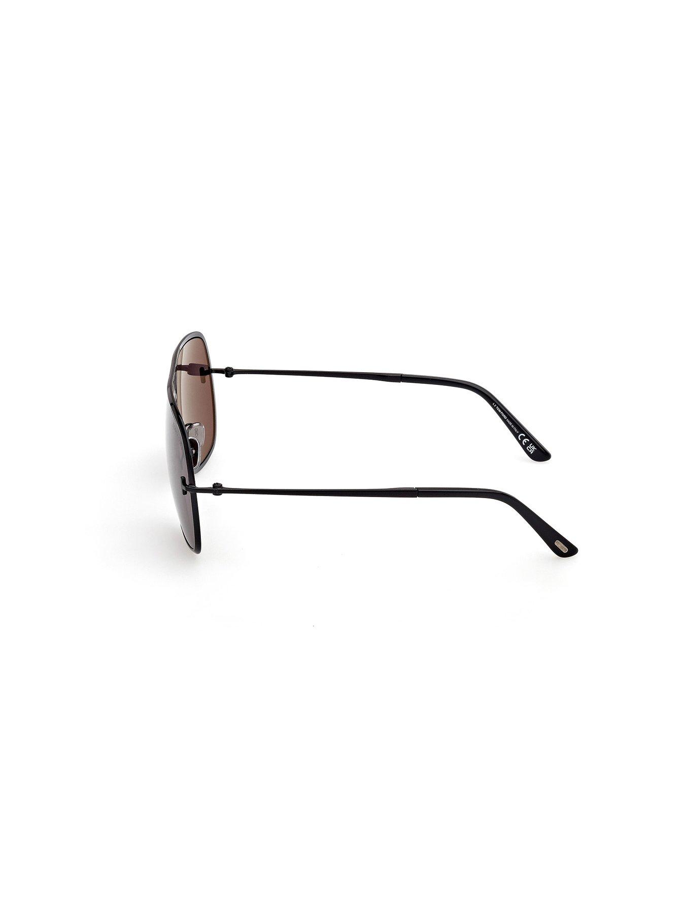 Image 2 of 4 of Tom Ford Tom Ford Stavros Navigator Sunglasses-Black