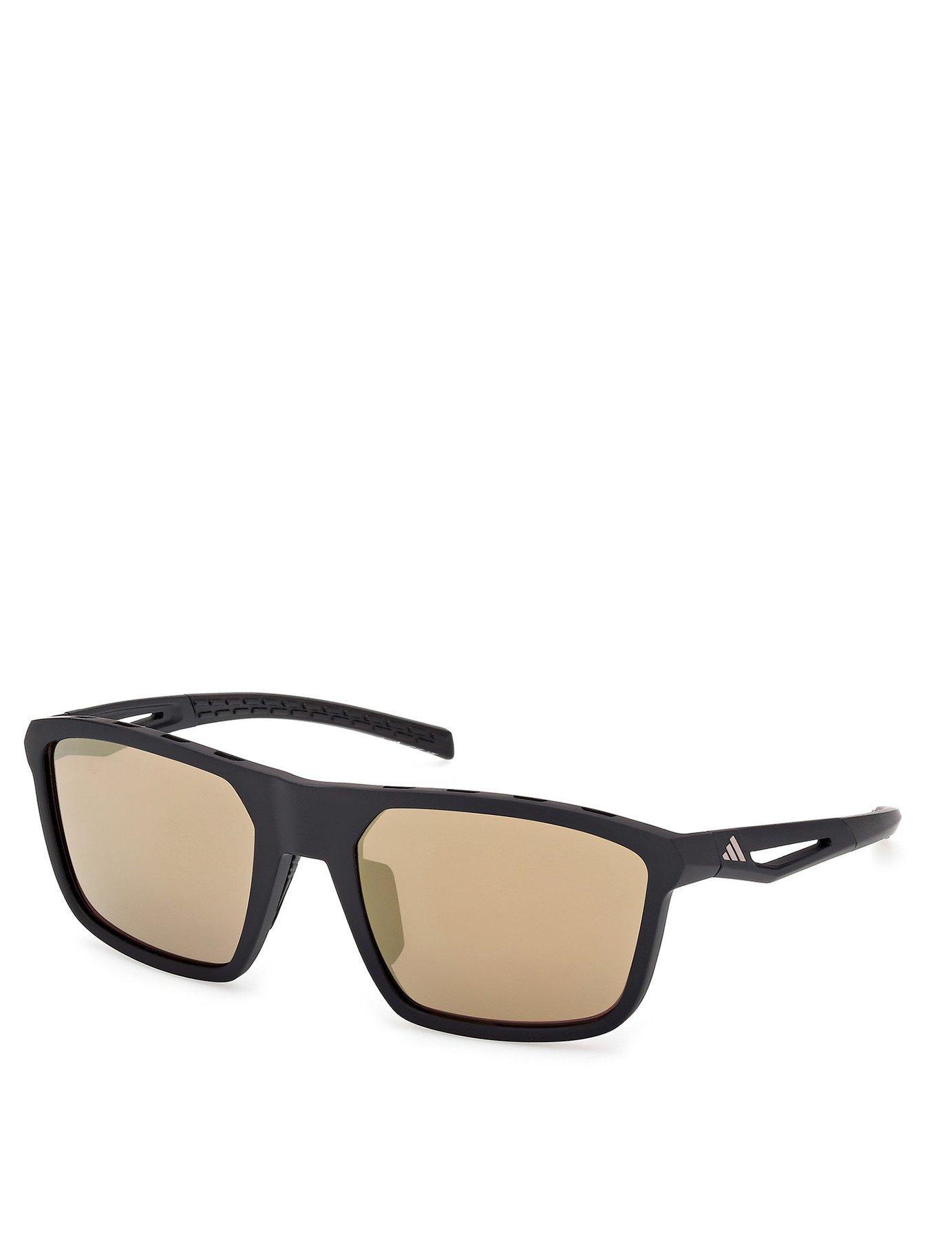 Image 1 of 4 of adidas Adidas Sport Sp0111 Navigator Sunglasses-Black