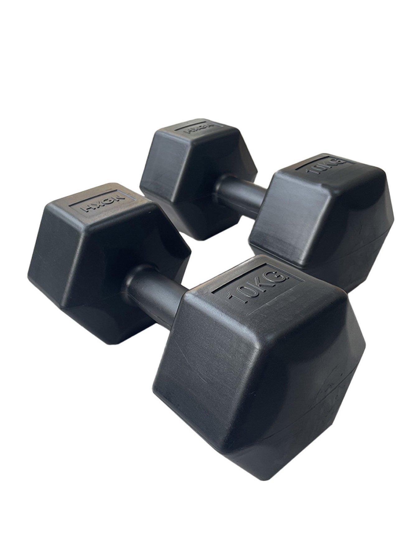 hxgn-hxgn-2-x-10kg-hex-dumbbells
