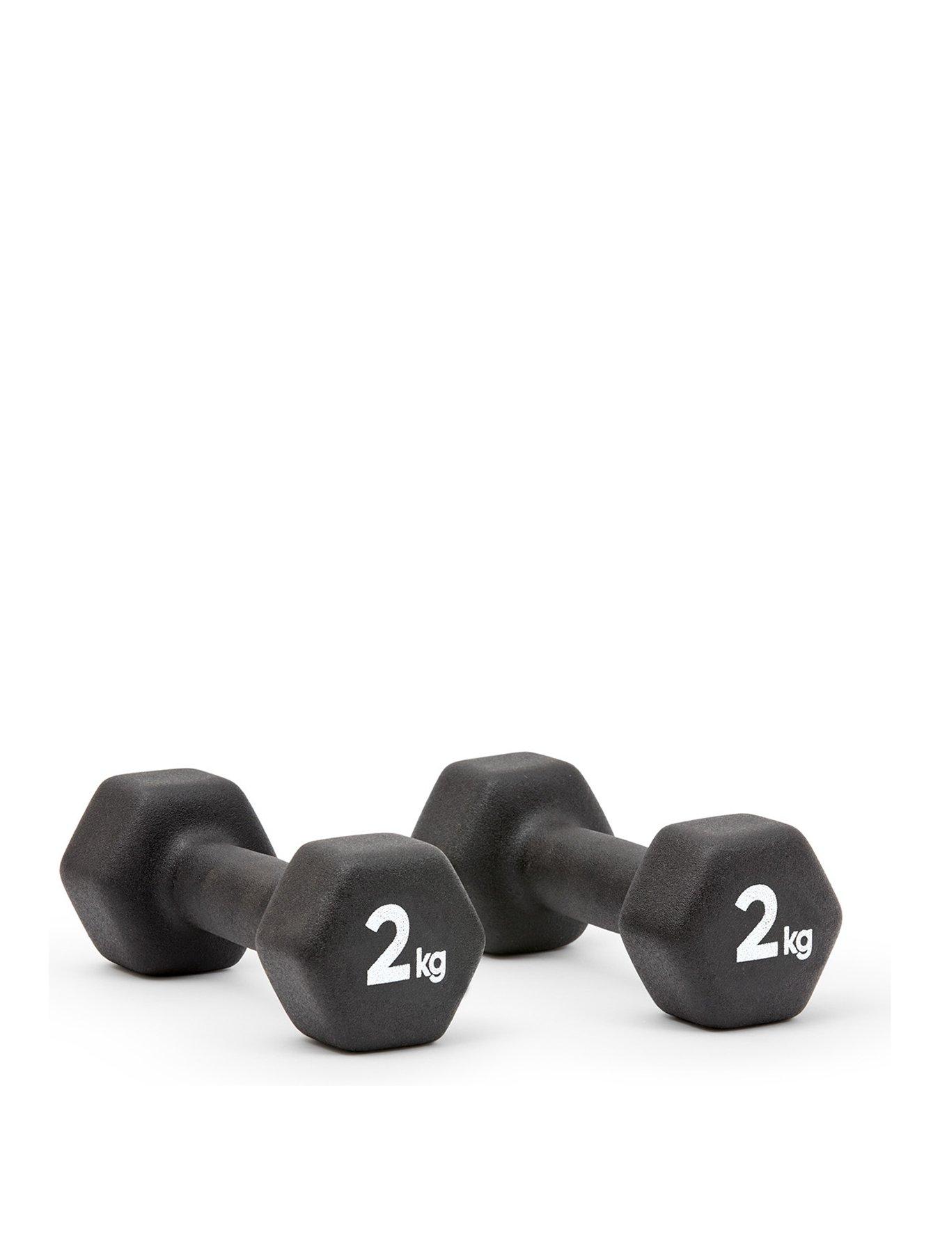 Image 2 of 7 of adidas Dumbbells - 2Kg (Pair) - Black