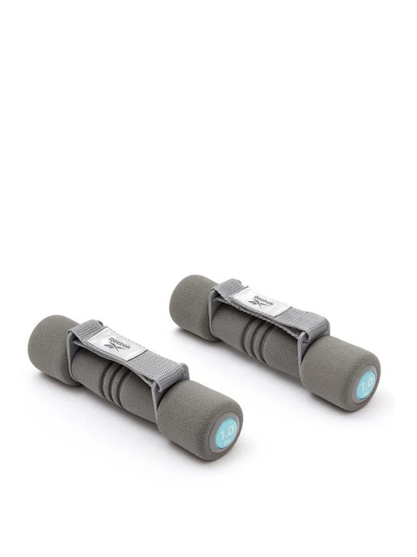 Image of Reebok Reebok Softgrip Dumbbells - 1kg, Blue