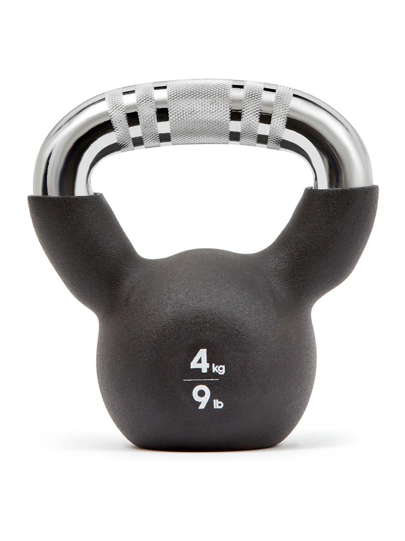 Image 2 of 7 of adidas Kettlebell 4kg - Black