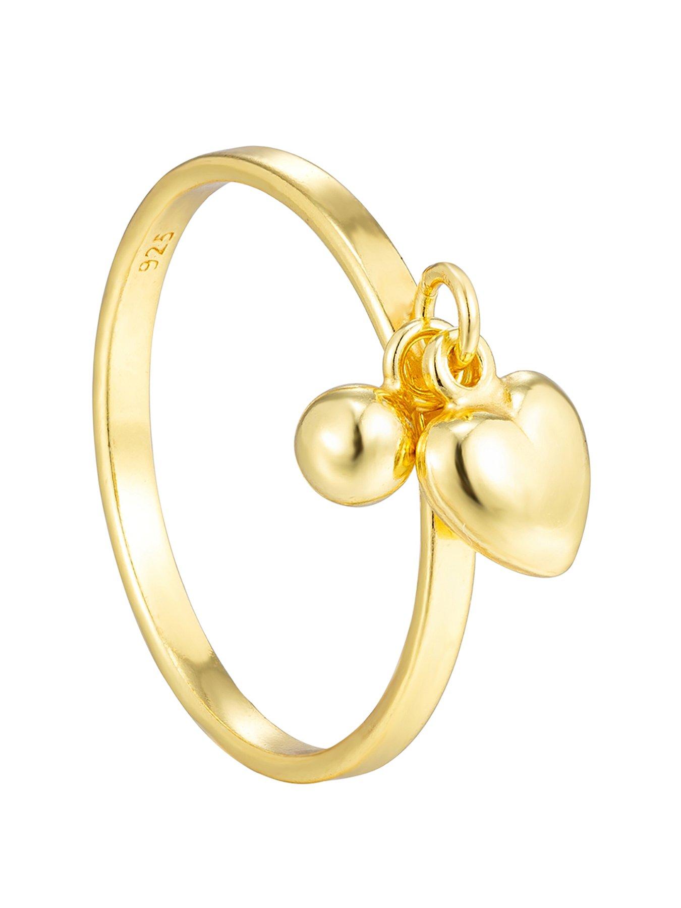 seol-gold-puffed-heart-charm-ring