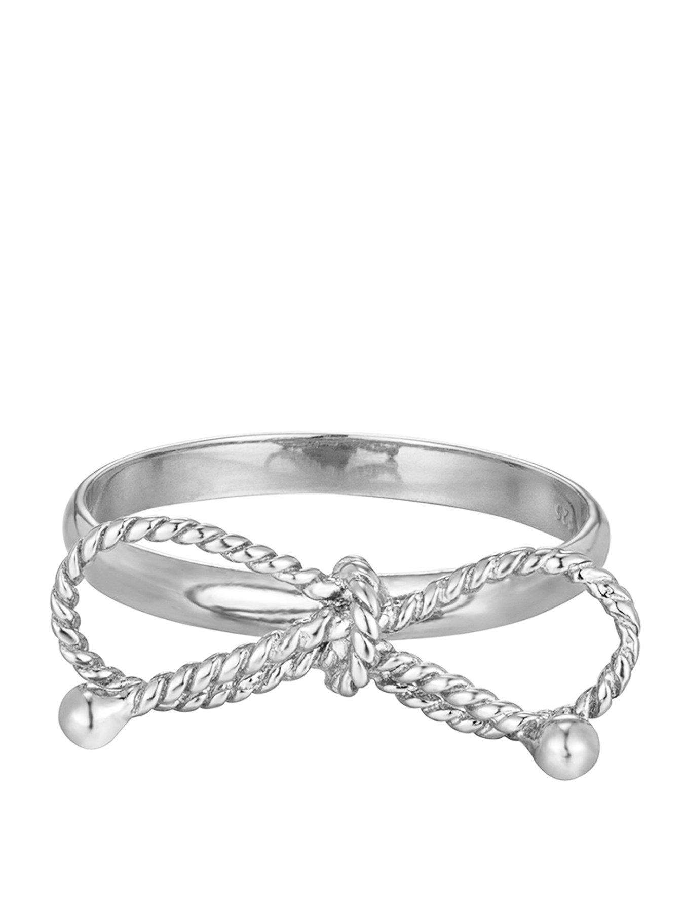 Seol + Gold Rope Bow Ring