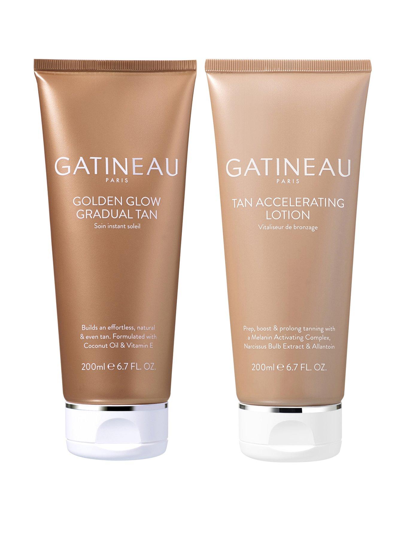 Image of Gatineau GATINEAU Tan Accelerating Lotion and Golden Glow Gradual Tan Duo (Worth £74)