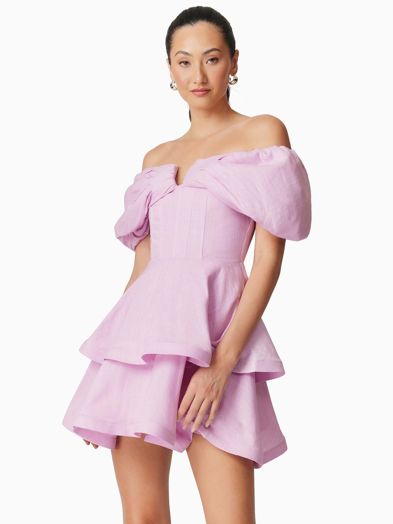 undefined Kara Mini Dress - Pink