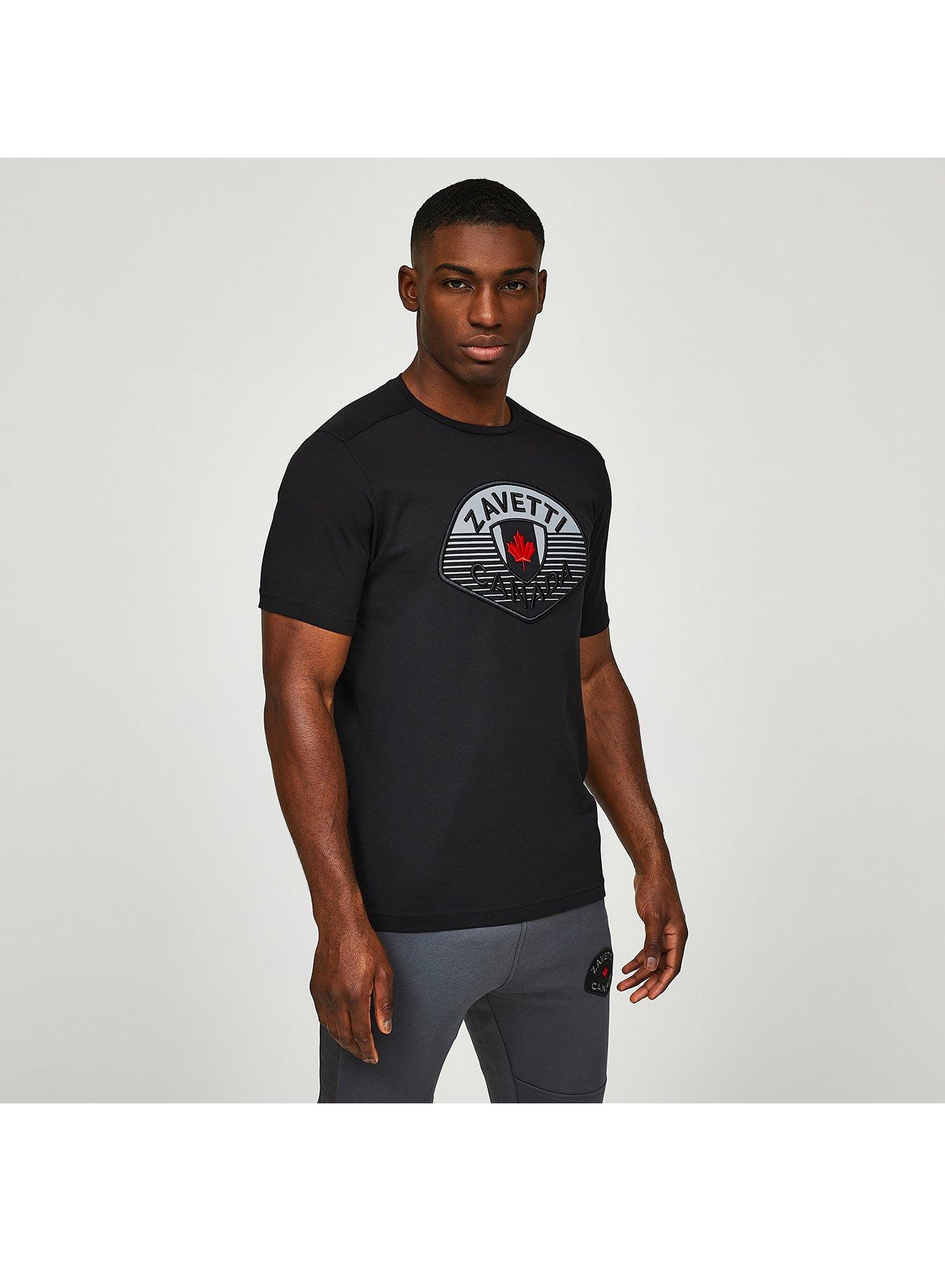 Image 4 of 6 of Zavetti Canada Botticini Reflective 2.0 T-Shirt - Black