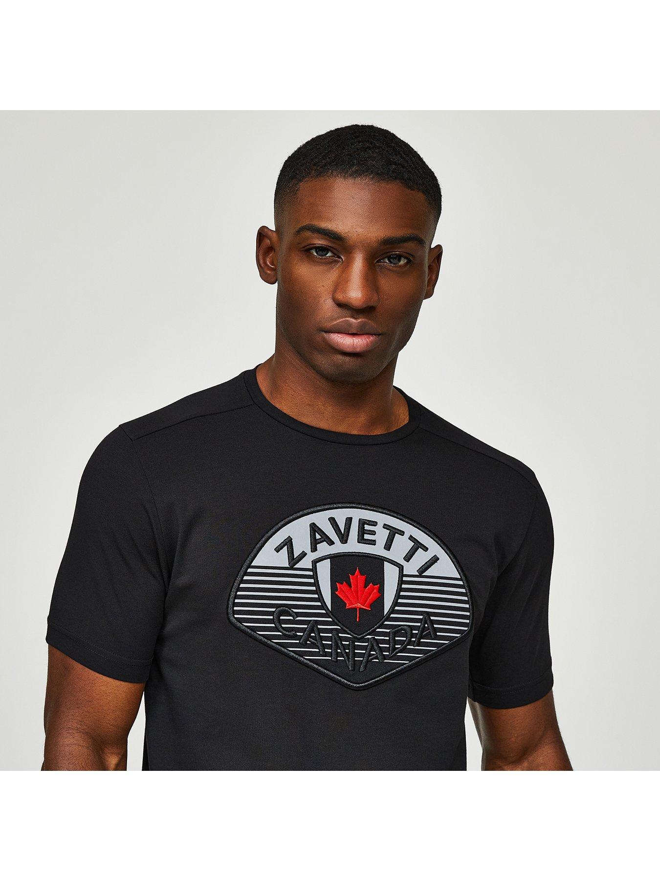 Image 5 of 6 of Zavetti Canada Botticini Reflective 2.0 T-Shirt - Black